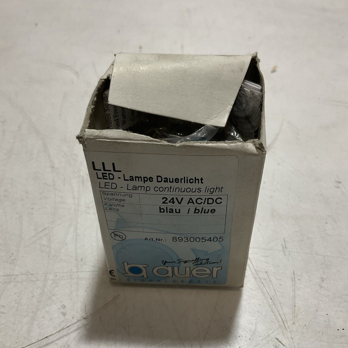 AUER 893005405 LED LAMP CONTINUOUS LIGHT 24V N3M