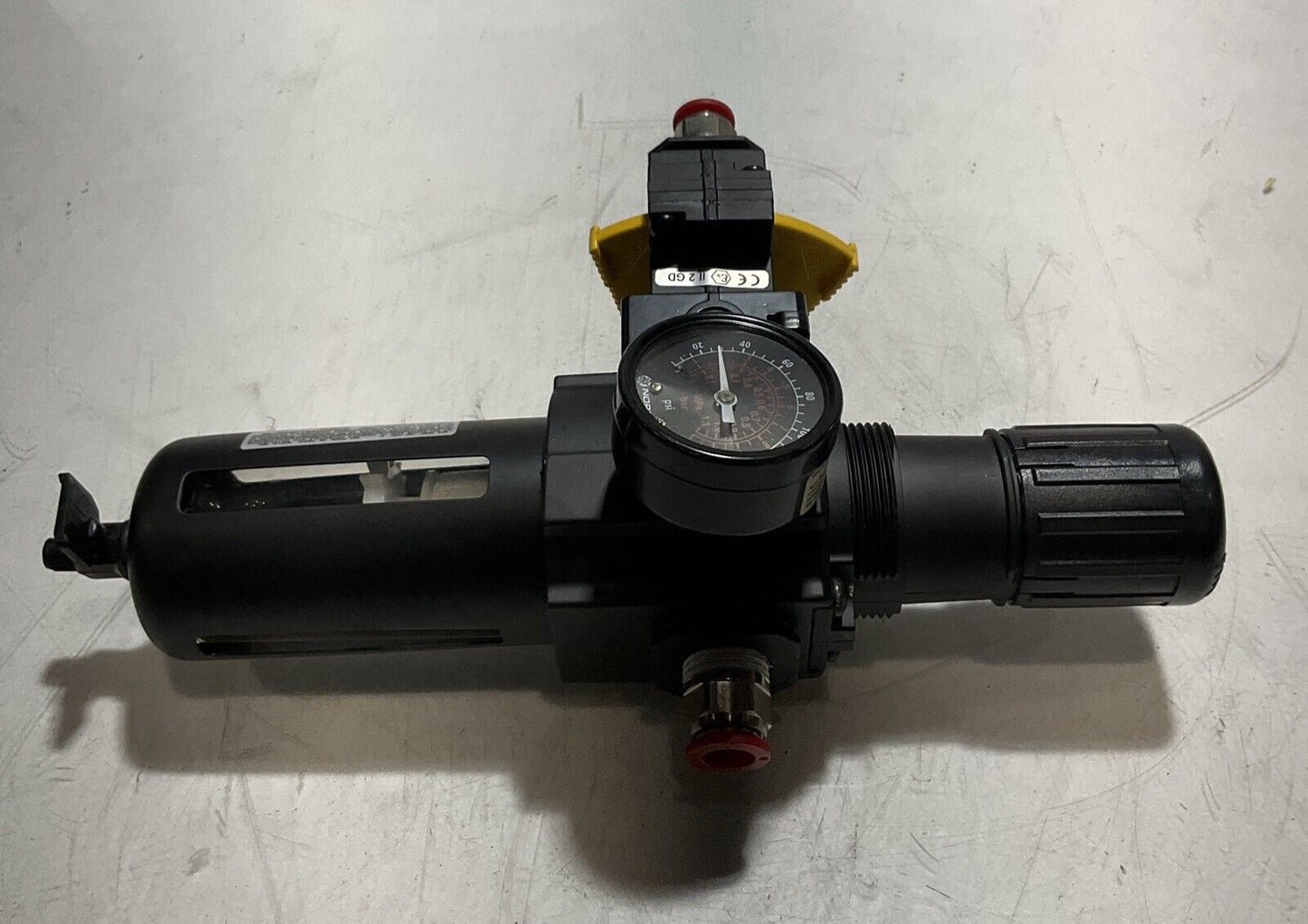 IMI NORGREN PNEUMATIC REGULATOR LOCKOUT VALVE T74E-4AA-P1N U3S