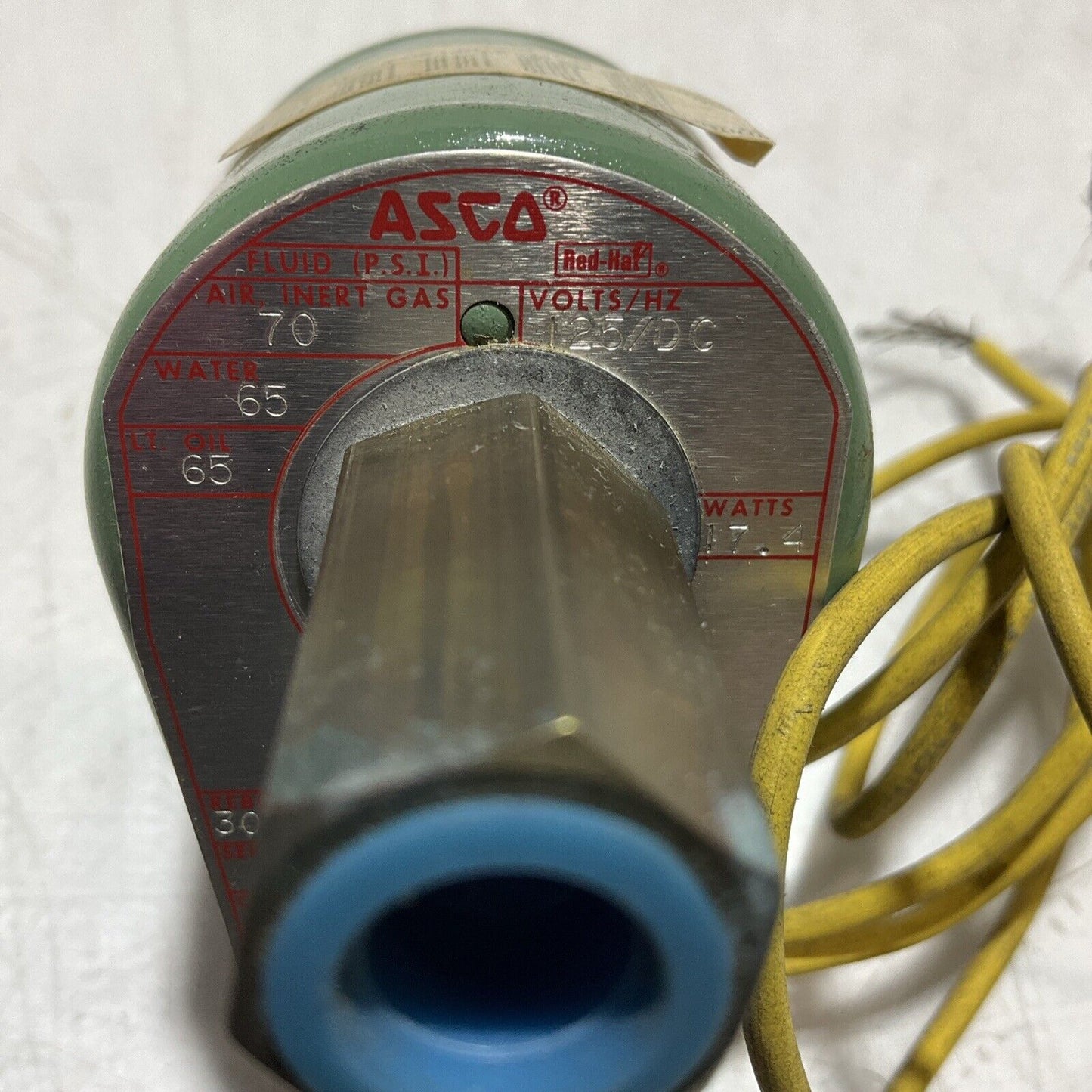 ASCO RED HAT HC8314C6 302880 AIR SOLENID VALVE N3M