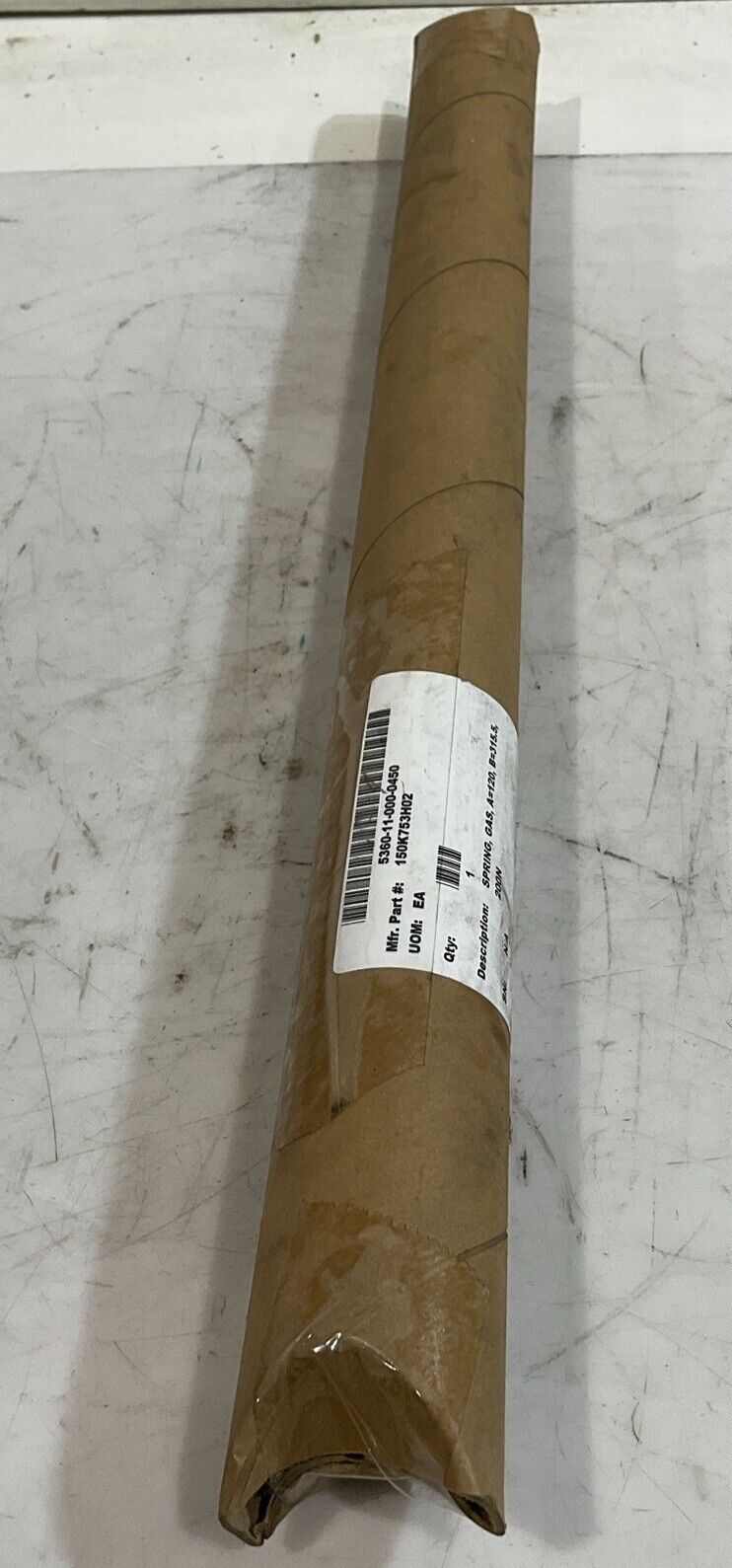 INTERNATIONAL GAS SPRING 66U120280XX0200 SPRING GAS A=120 FORCE 45LBS U3S