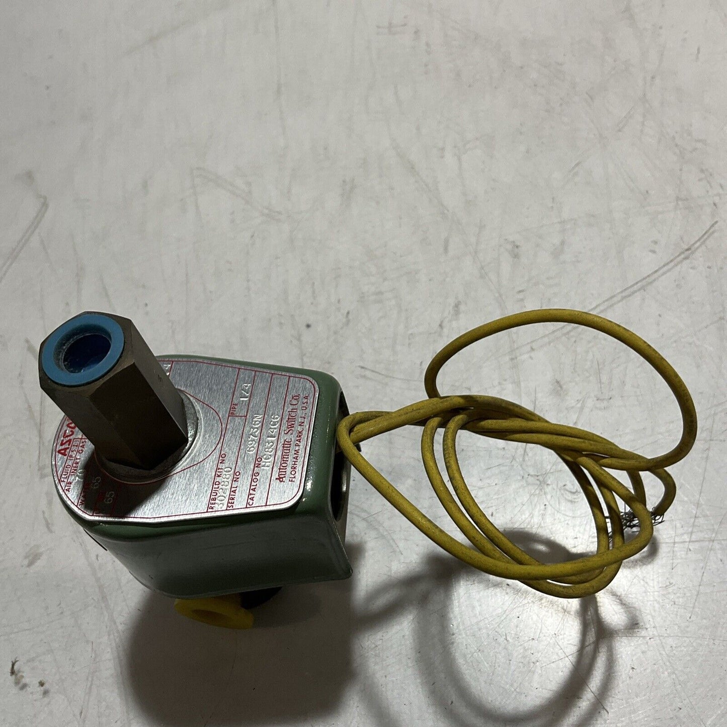 ASCO RED HAT HC8314C6 302880 AIR SOLENID VALVE N3M