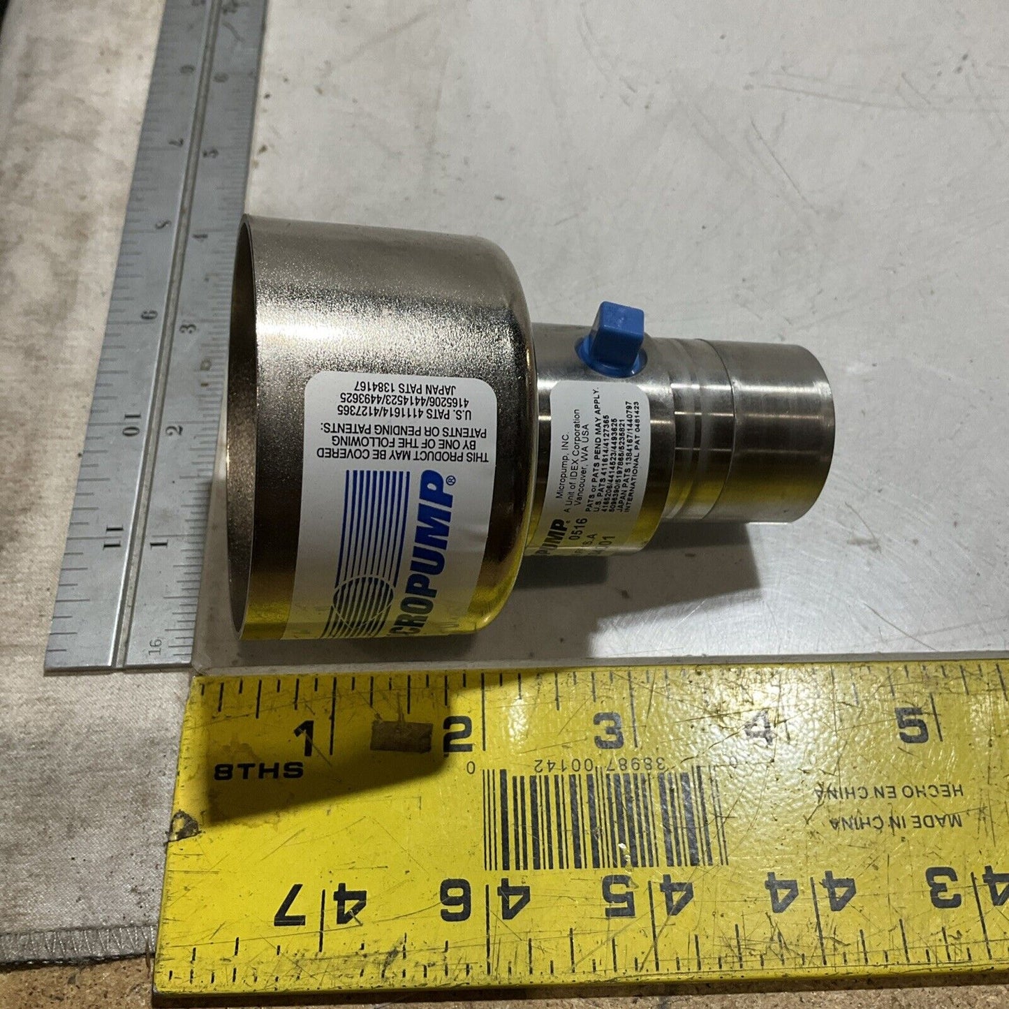 MICROPUMP 81486 GJ-N25.FF1S.A MAGNETIC DRIVE GEAR PUMP N3M
