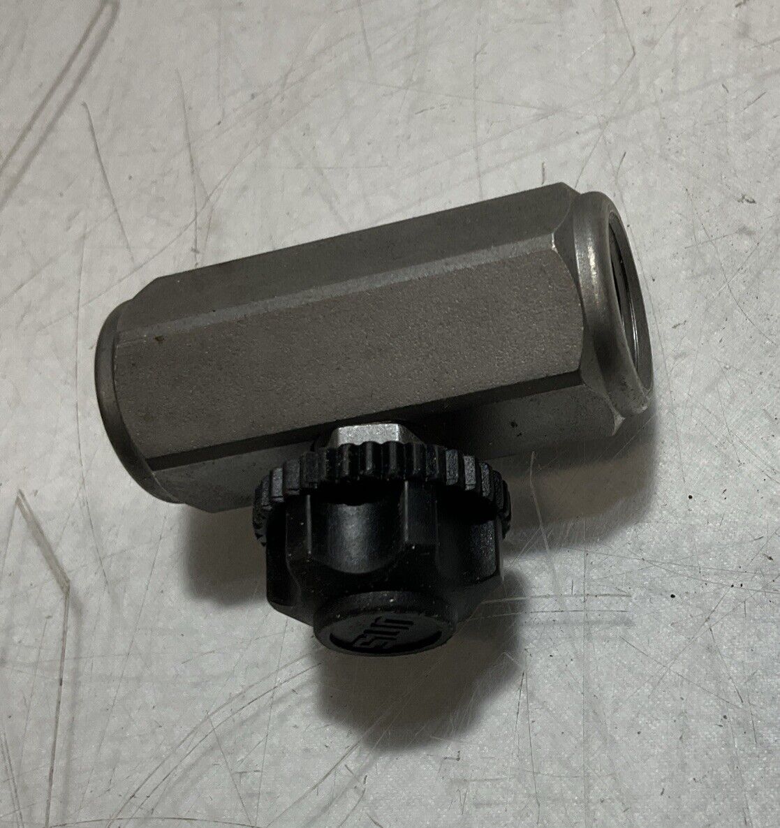 SUN HYDRALICS NSABKXVAA NASB KXV AA 1l61 FLOW CONTROL VALVE GAUDGE SCRUBBER N3M