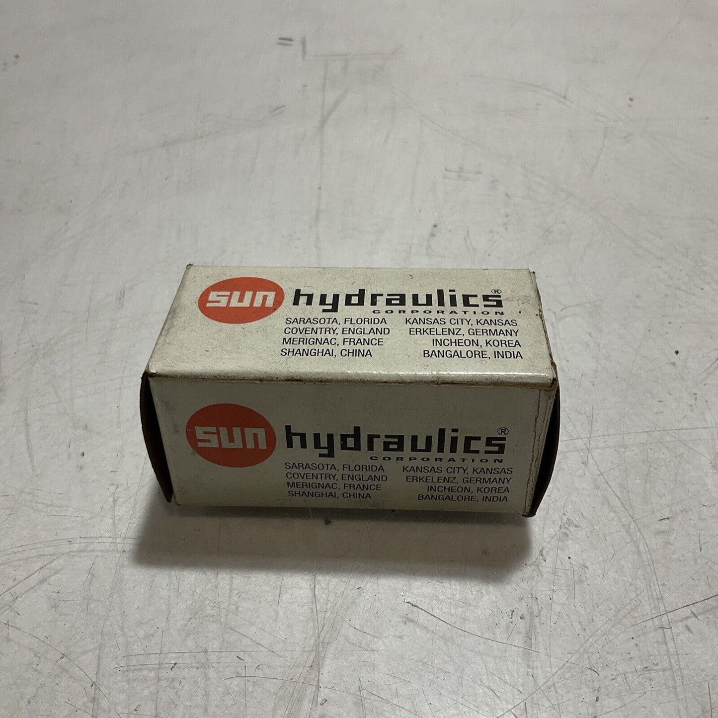 SUN HYDRALICS NSABKXVAA NASB KXV AA 1l61 FLOW CONTROL VALVE GAUDGE SCRUBBER N3M