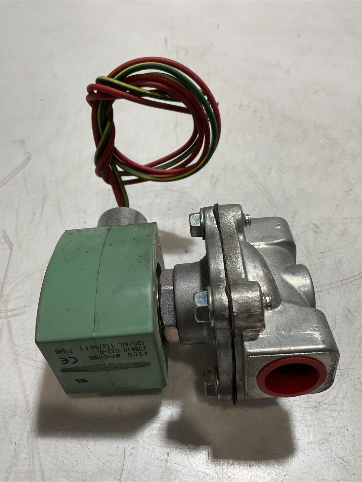 ASCO T447157 MP-C-080 238640-032-D SOLENOID SHUT OFF VALVE 120/60 110/50 FT N3M