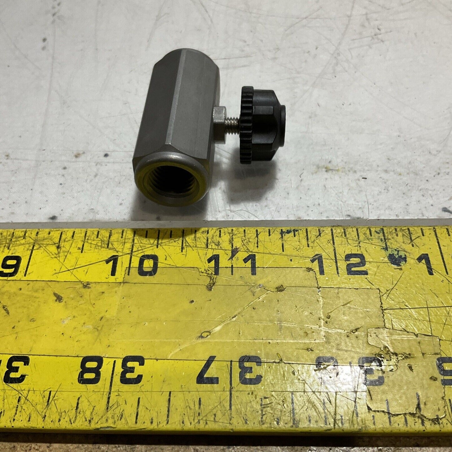 SUN HYDRALICS NSABKXVAA NASB KXV AA FLOW CONTROL VALVE GAUDGE SCRUBBER N3M