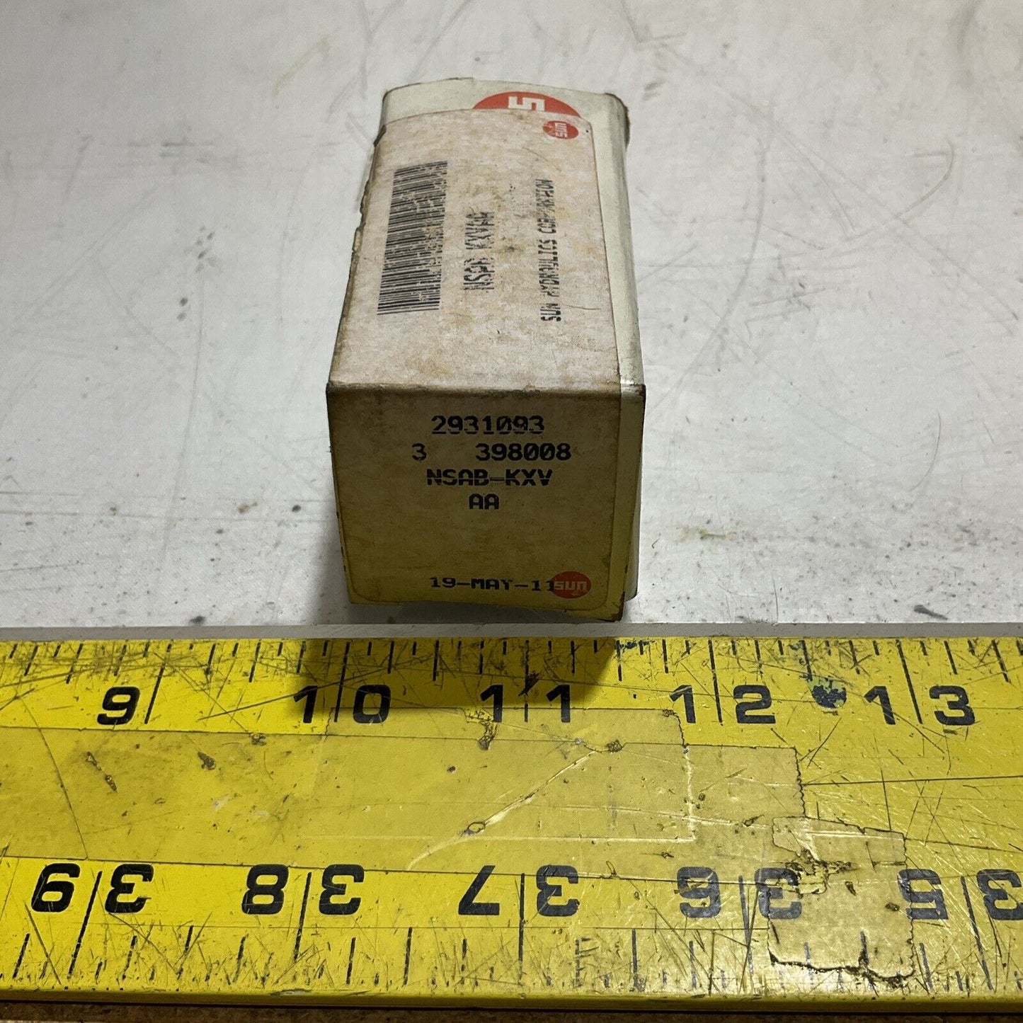 SUN HYDRALICS NSABKXVAA NASB KXV AA FLOW CONTROL VALVE GAUDGE SCRUBBER N3M