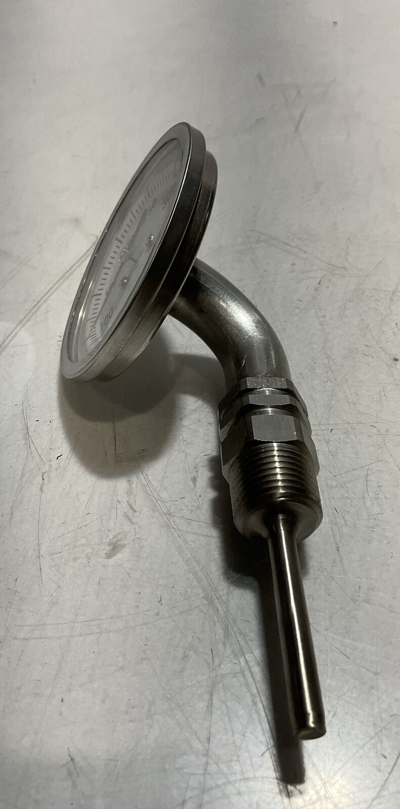 ASHCROFT 30 EL 60 L 025 50/400 BIMETAL THERMOMETER 50/400F 3 IN 1/2 NPT N3M