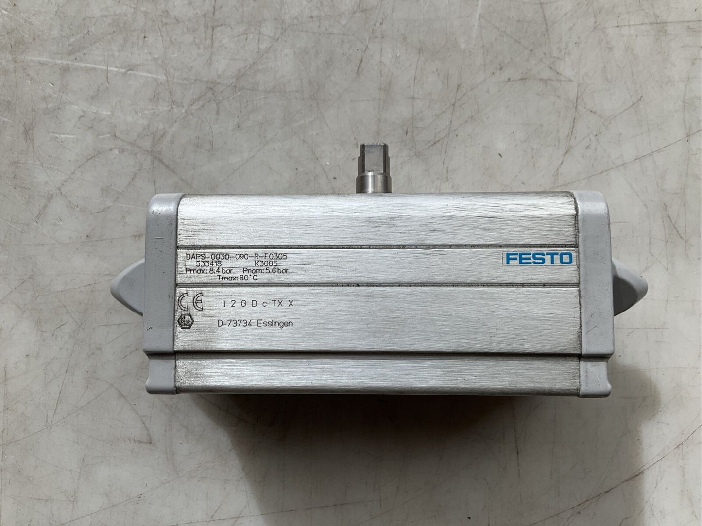 FESTO DAPS-0030-090-R-F0305 QUARTER TURN ACTUATOR 8.4 BAR N3M