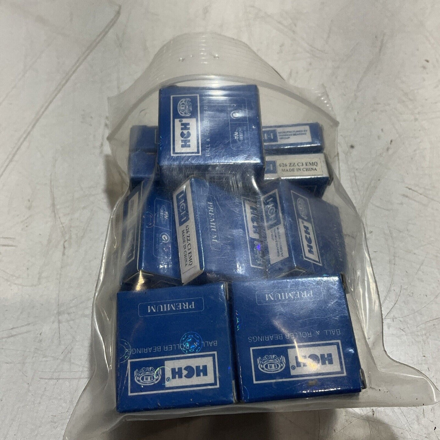 HCH 626 ZZ C3 EMQ BALL ROLLER BEARINGS LOT OF 14 R7T