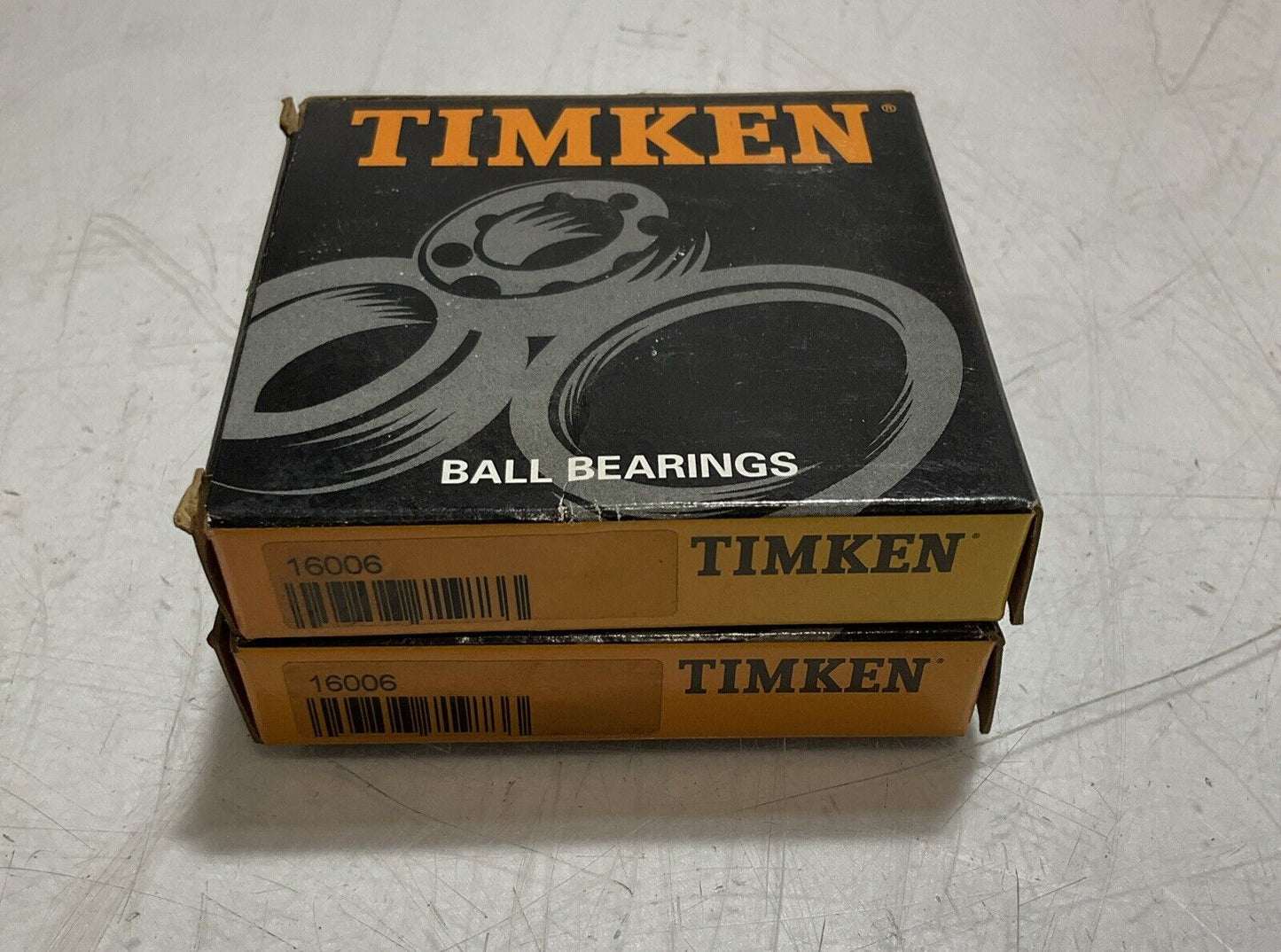 TIMKEN 16006 BALL BEARINGS LOT OF 2 R7T