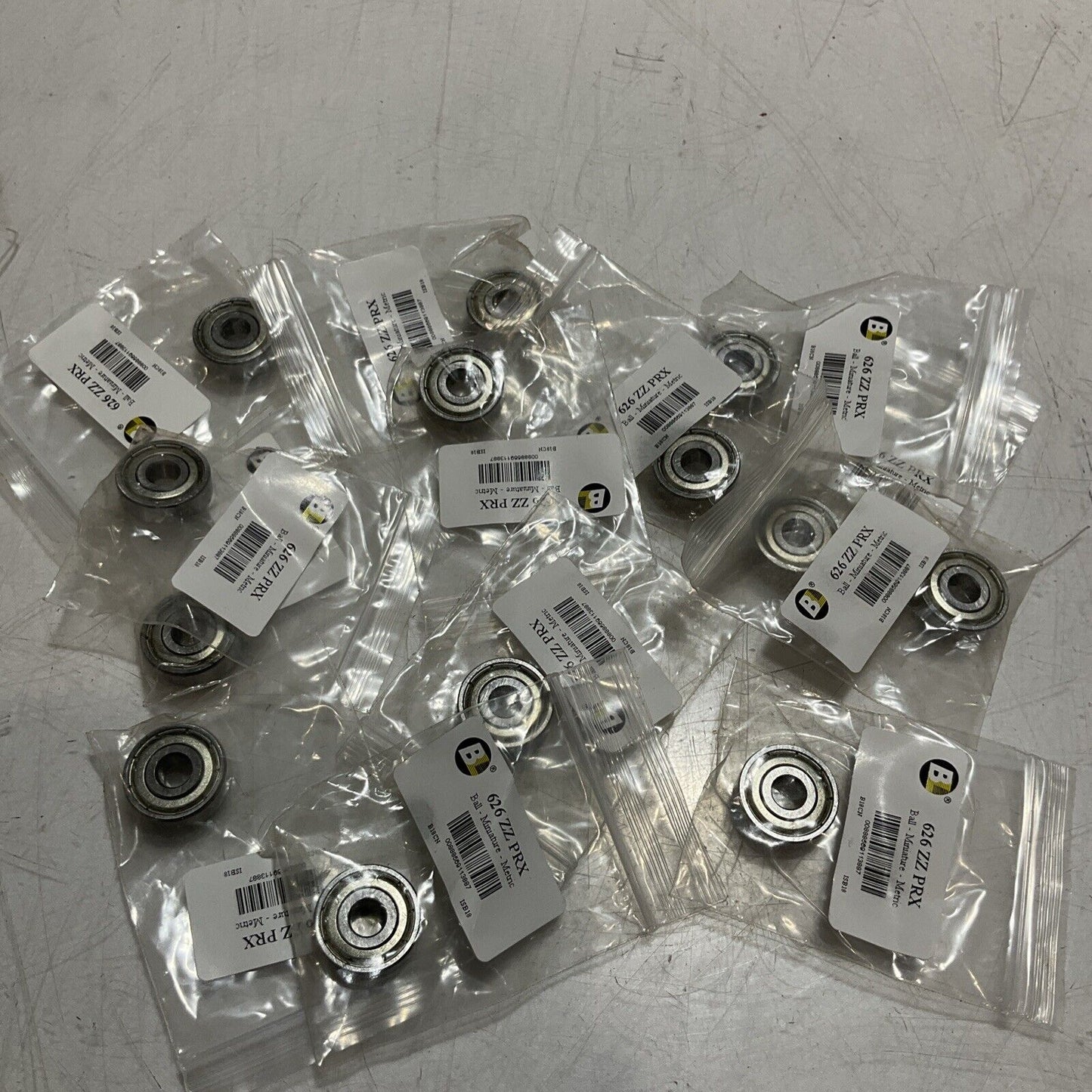 BL 626 ZZ PRX BALL MINIATURE METRIC LOT OF 13 R7T