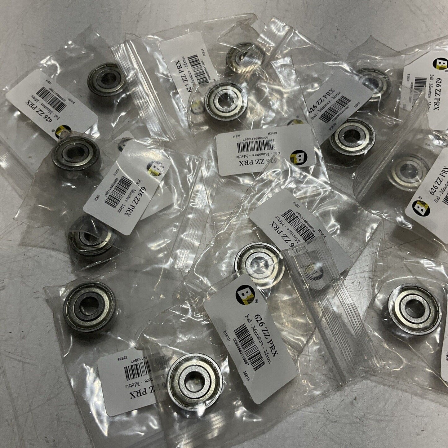 BL 626 ZZ PRX BALL MINIATURE METRIC LOT OF 13 R7T