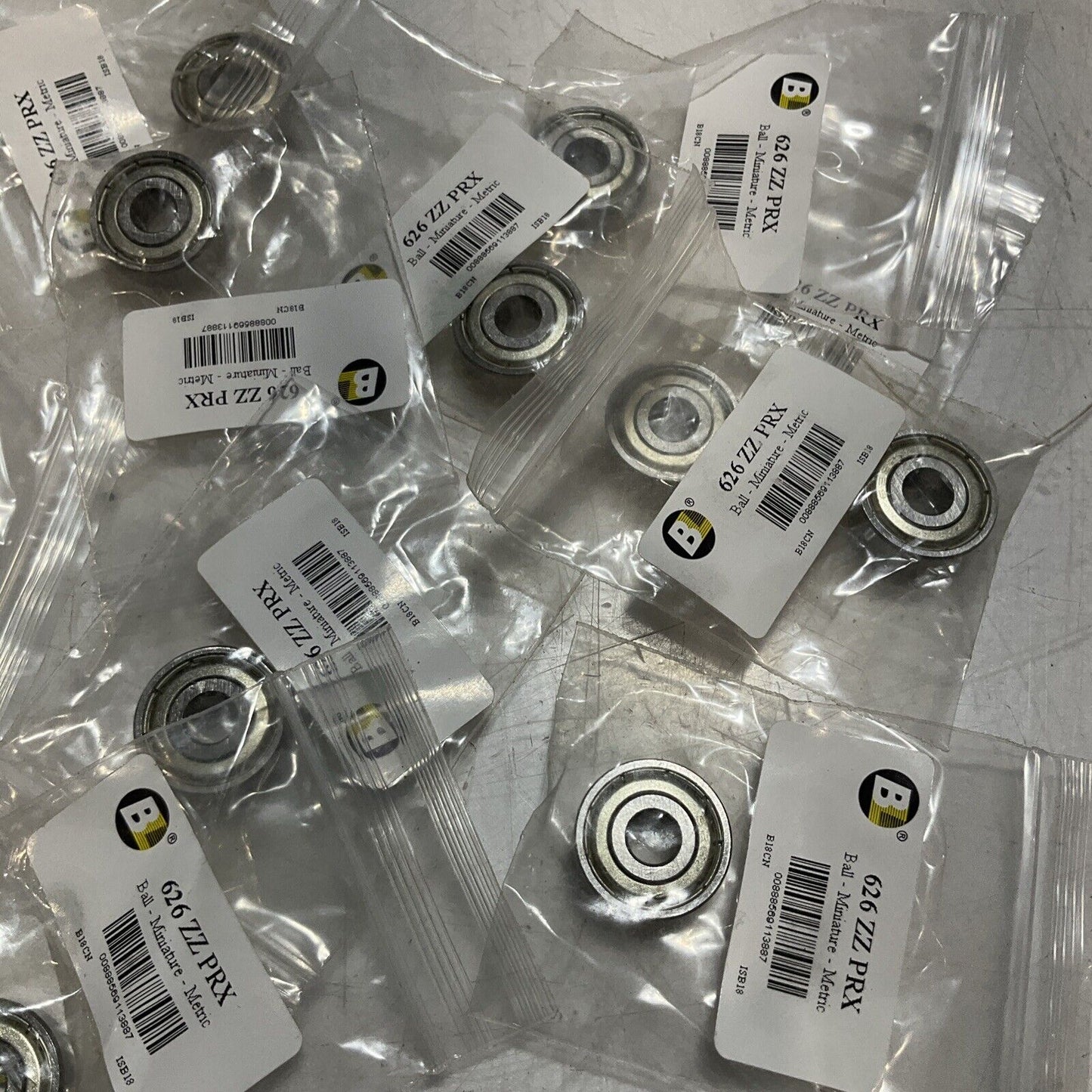 BL 626 ZZ PRX BALL MINIATURE METRIC LOT OF 13 R7T