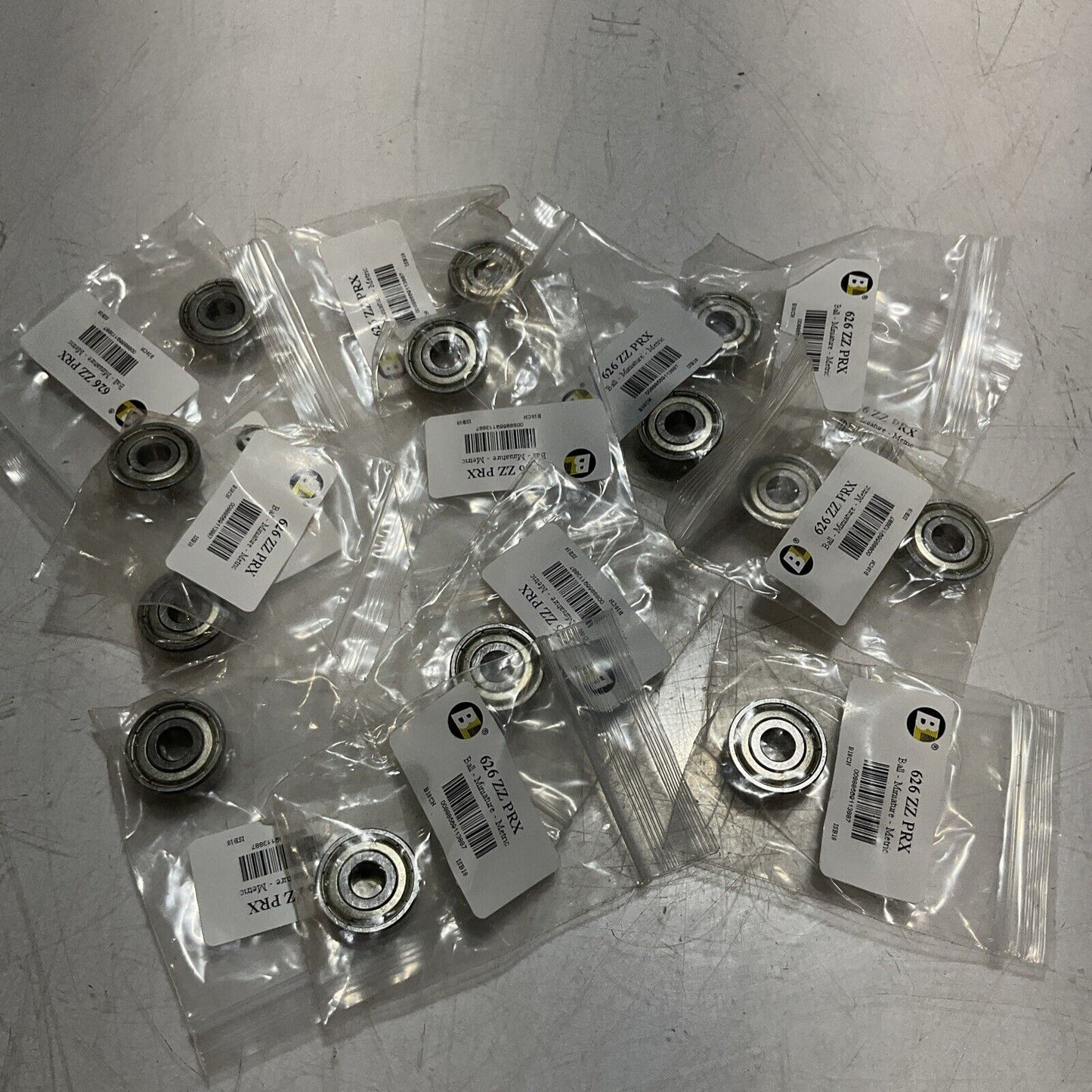 BL 626 ZZ PRX BALL MINIATURE METRIC LOT OF 13 R7T