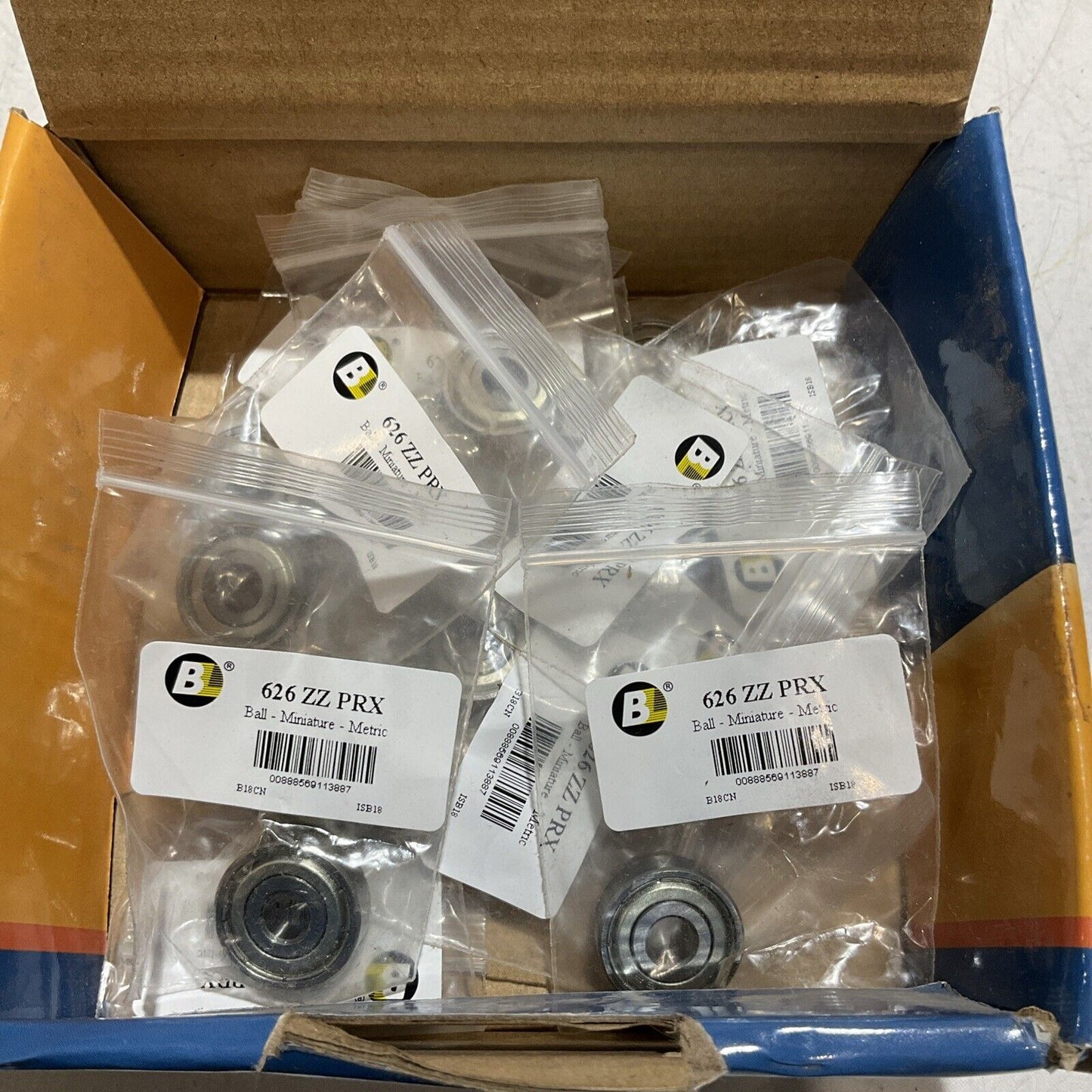 BL 626 ZZ PRX BALL MINIATURE METRIC LOT OF 13 R7T