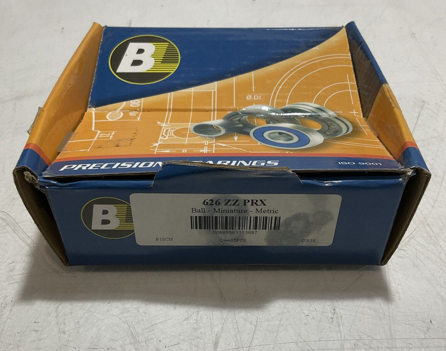 BL 626 ZZ PRX BALL MINIATURE METRIC LOT OF 13 R7T
