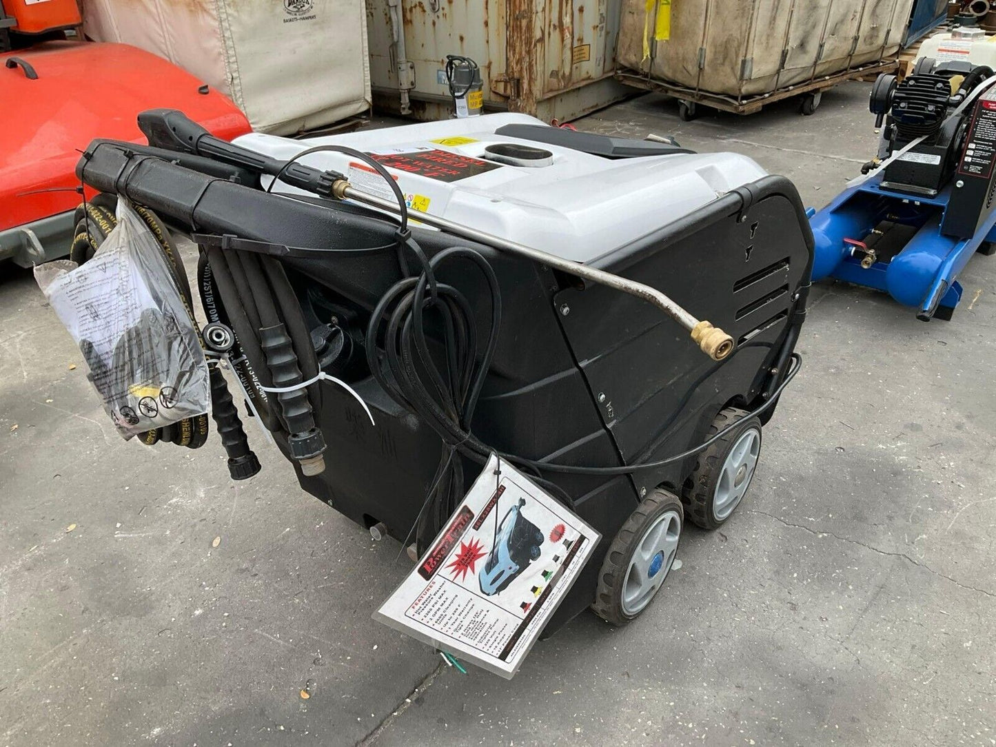 UNUSED POWERTRAIN HOT WATER PRESSURE WASHER PT-2203HW DIESEL 3 GPM