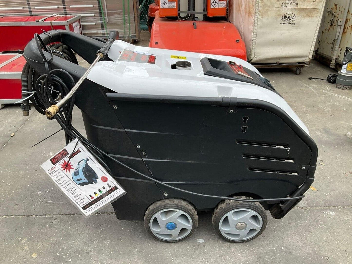 UNUSED POWERTRAIN HOT WATER PRESSURE WASHER PT-2203HW DIESEL 3 GPM