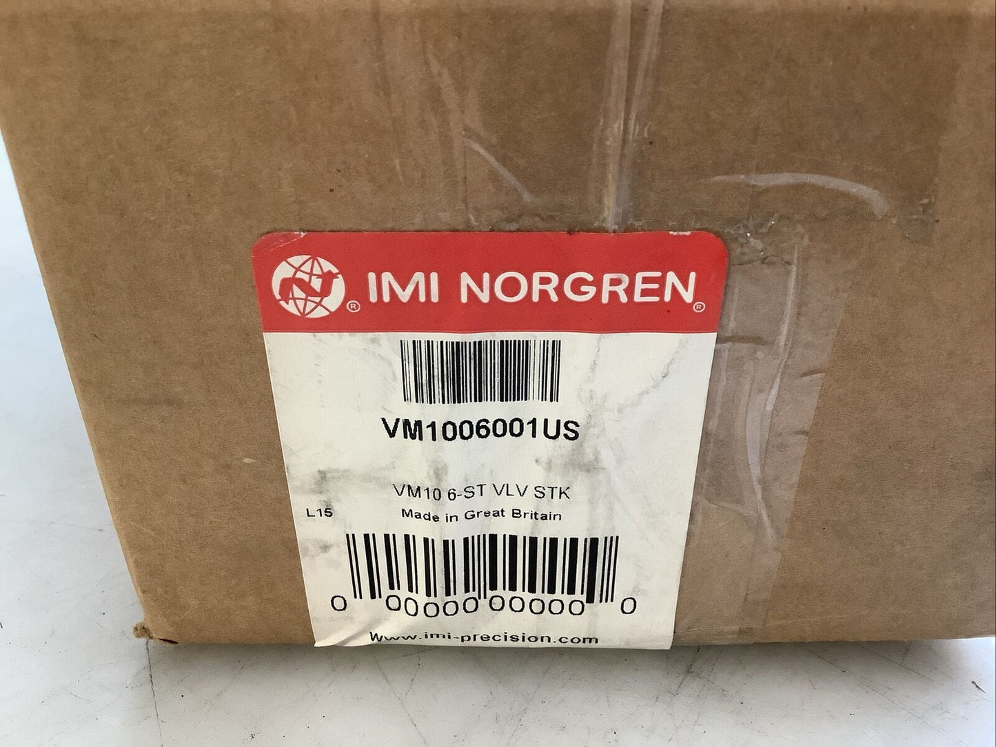 NORGREN VM1006001US VALVE MANIFOLD VM10 6-ST VLV STK U3S