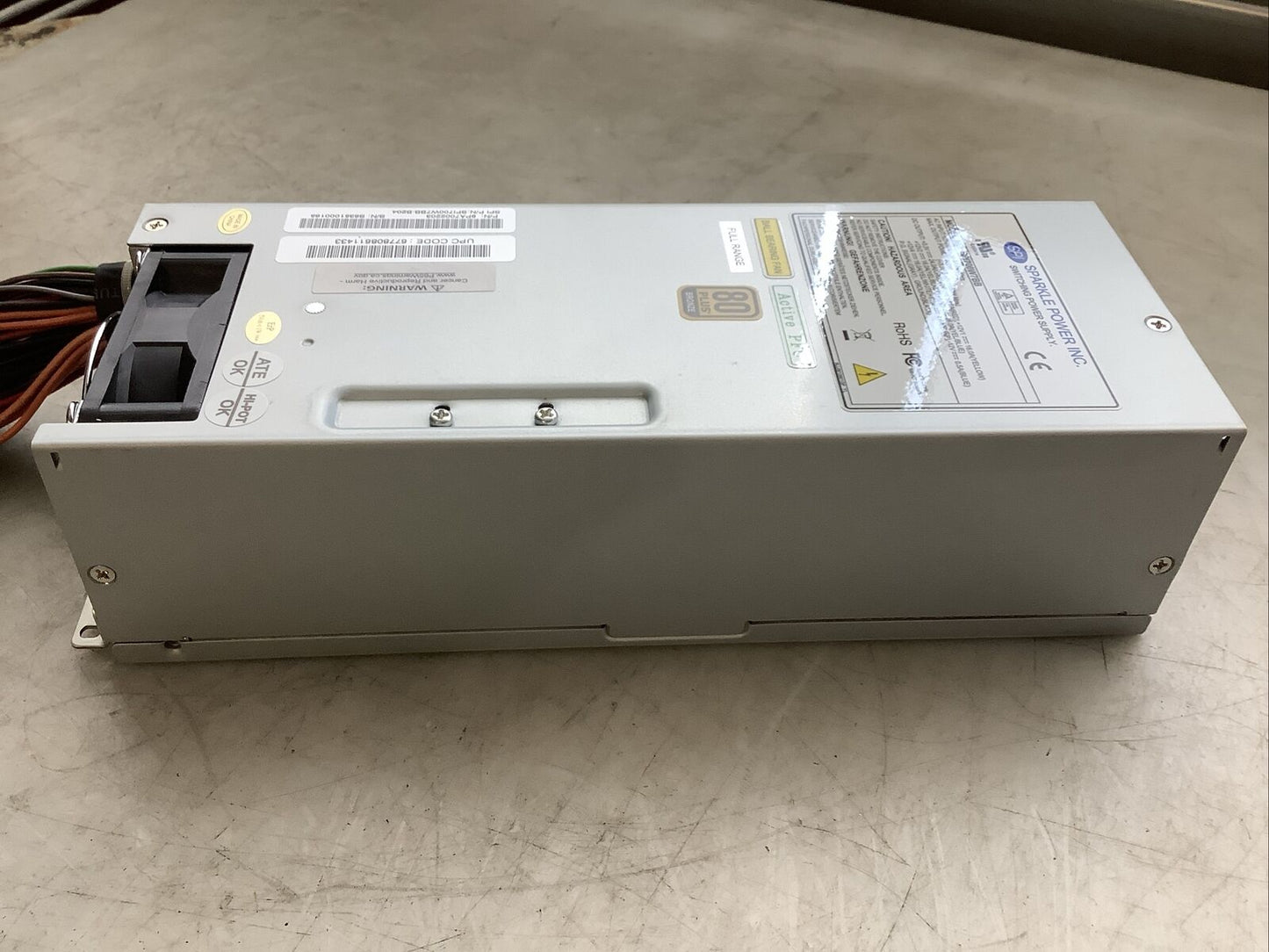 SPI SPI700W7BB SWITCHING POWER SUPPLY 700W U3S