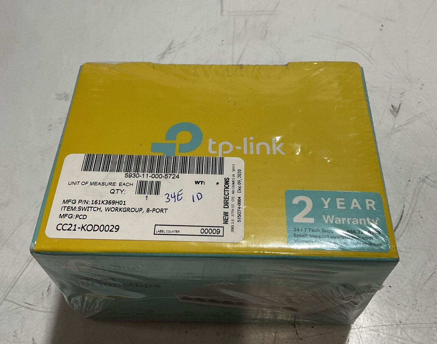 TP-LINK TL-SF1008D 8-PORT 10/100MBPS DESKTOP SWITCH U3S