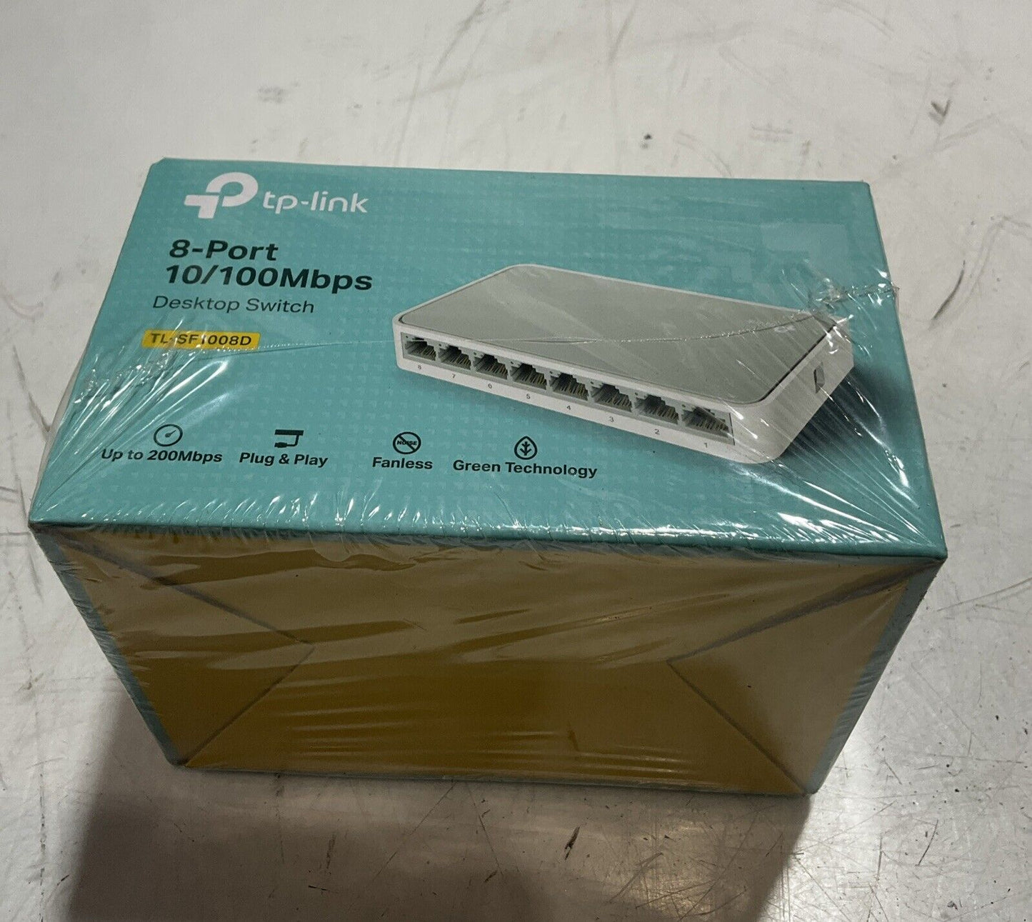 TP-LINK TL-SF1008D 8-PORT 10/100MBPS DESKTOP SWITCH U3S