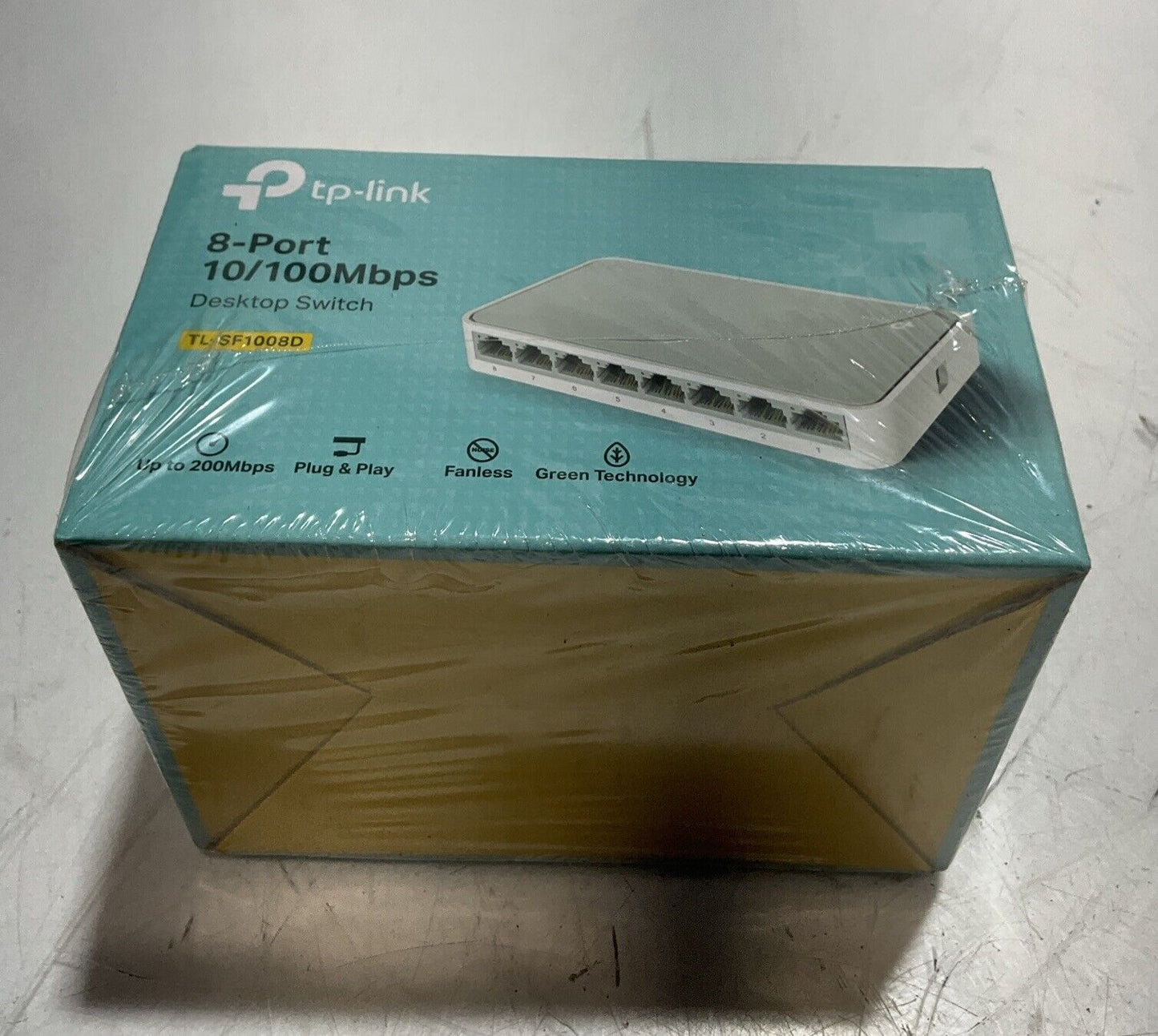 TP-LINK TL-SF1008D 8-PORT 10/100MBPS DESKTOP SWITCH U3S