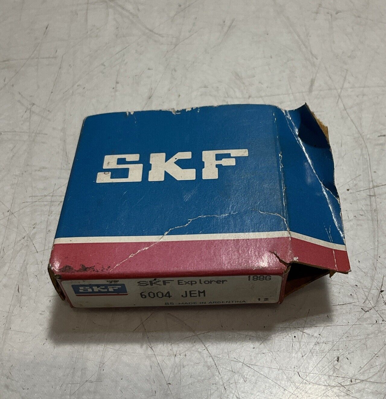 SKF 6004 JEM DEEP GROVE BALL BEARINGS 20 MM X 42MM X 12MM LOT OF 7 N3M