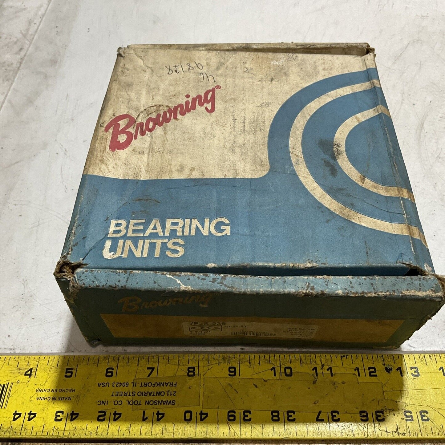 BROWNING VF2S-239 765005 FLANGE-MOUNT BALL BEARINGS UNITS 2 BOLTS 2- 7/16" N3M