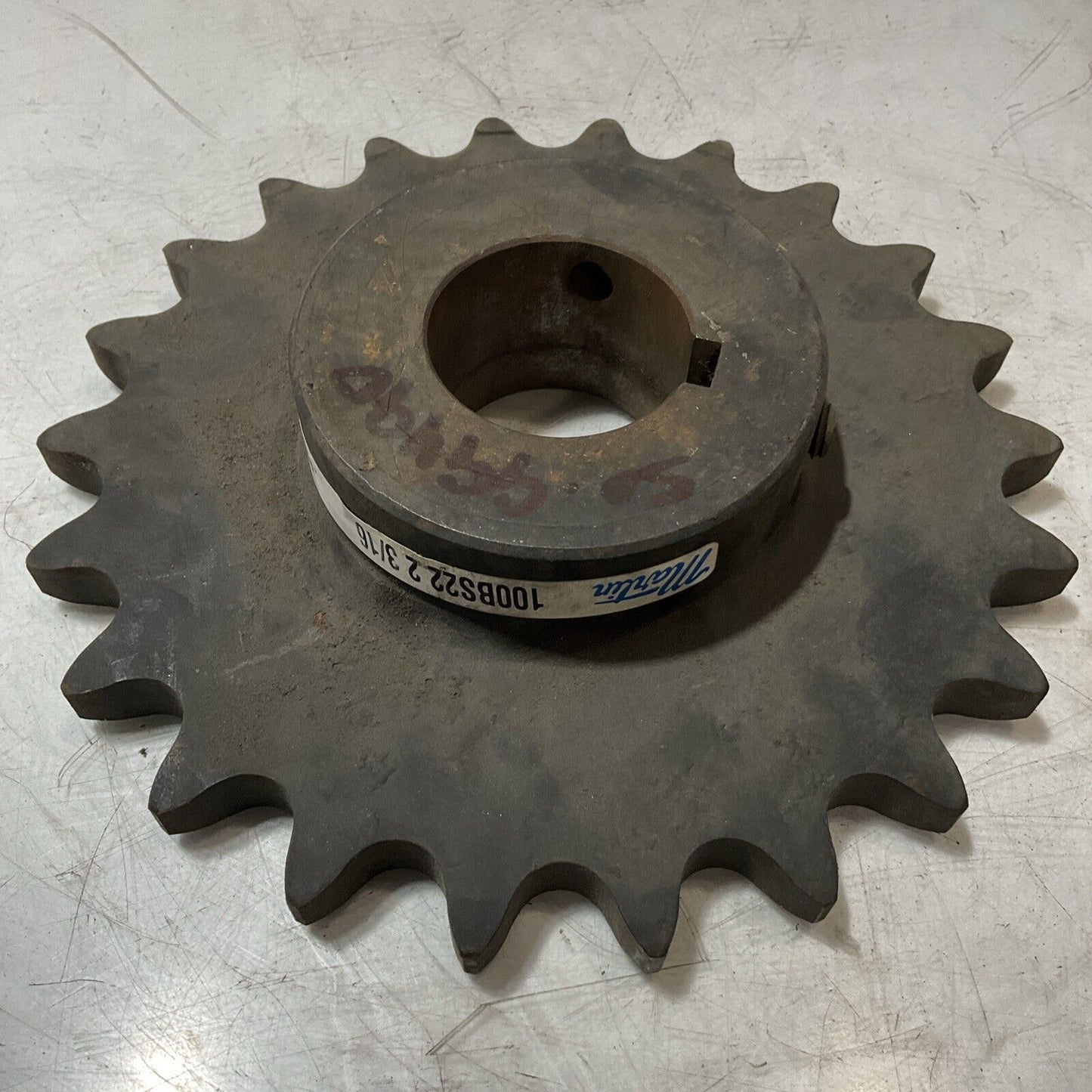 MARTIN 100BS22 2 3/16 ROLLER CHAIN SPROCKETS N3M