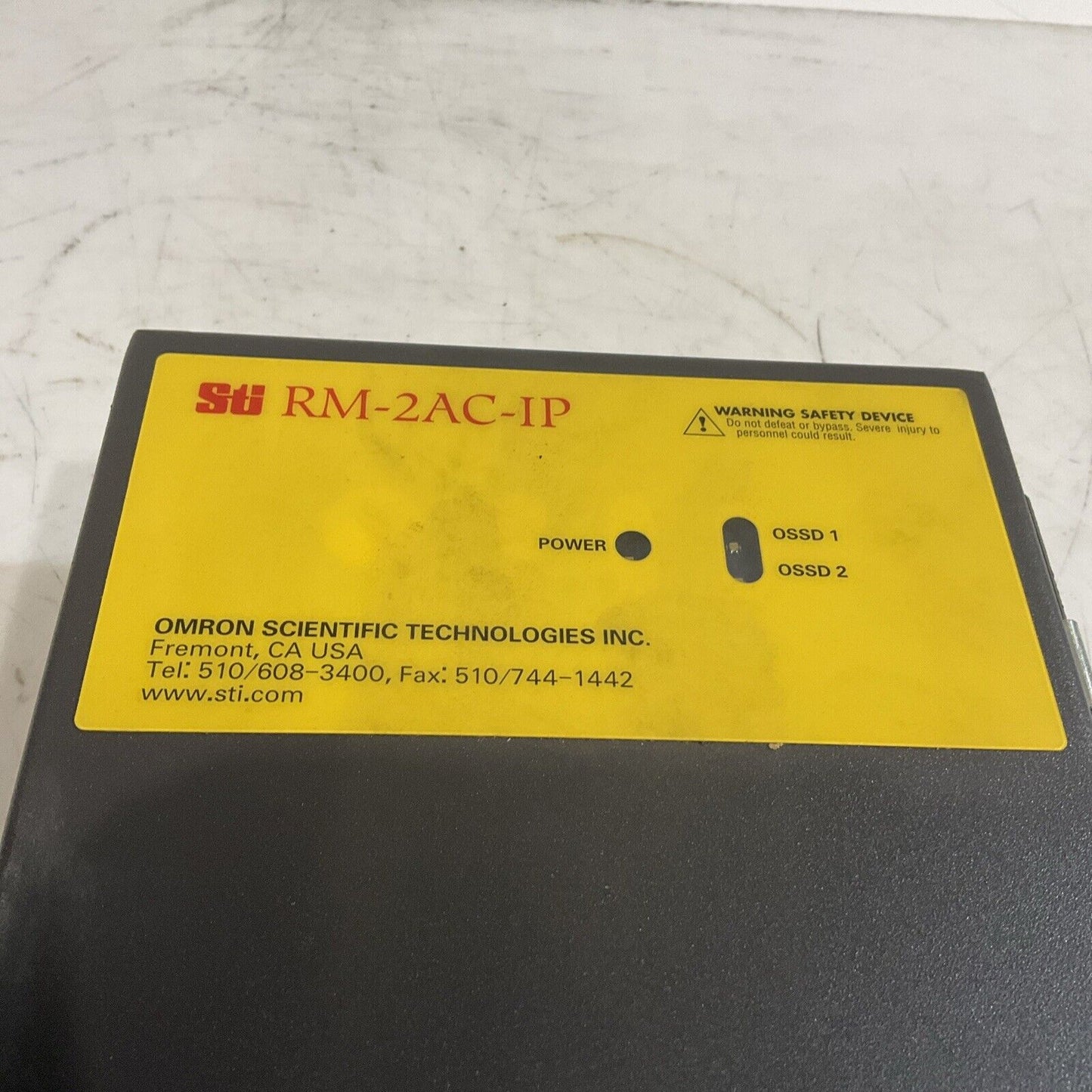 STJ 40525-0010 RM-2AC-IP RELAY MODULE N3M