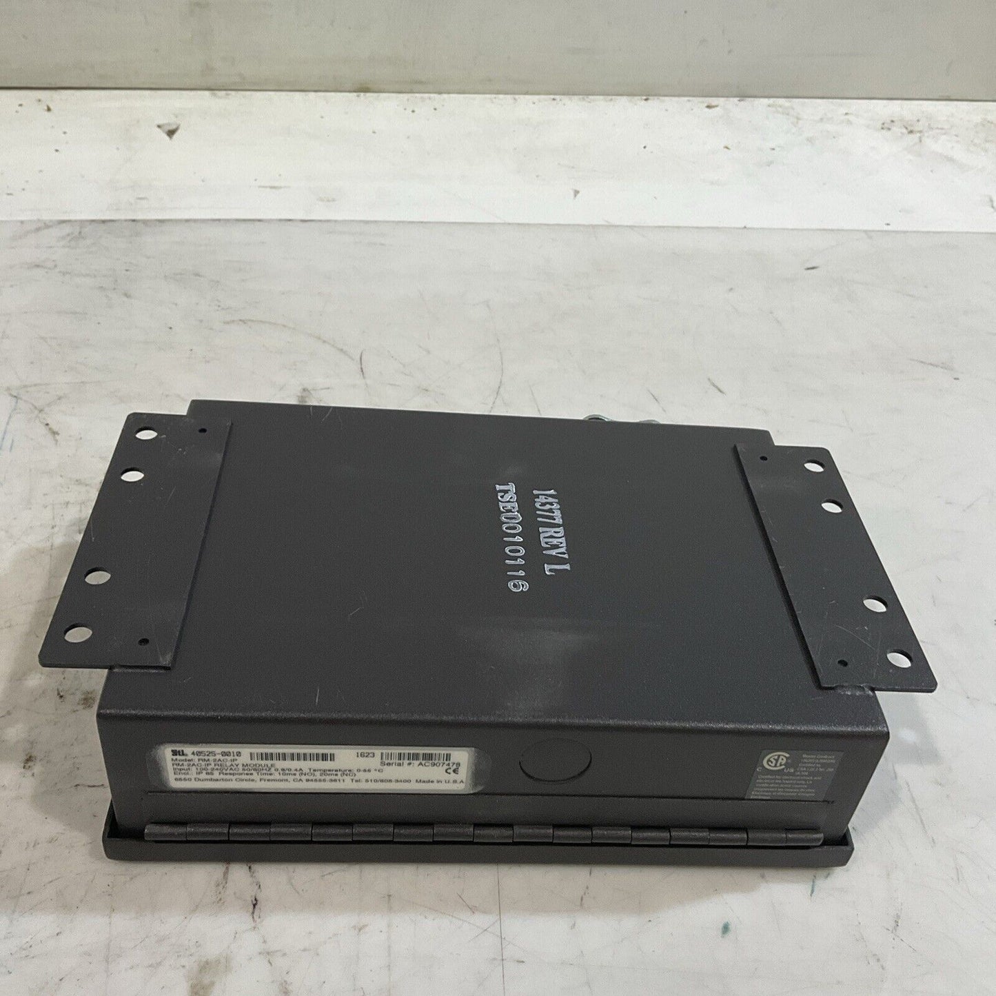 STJ 40525-0010 RM-2AC-IP RELAY MODULE N3M