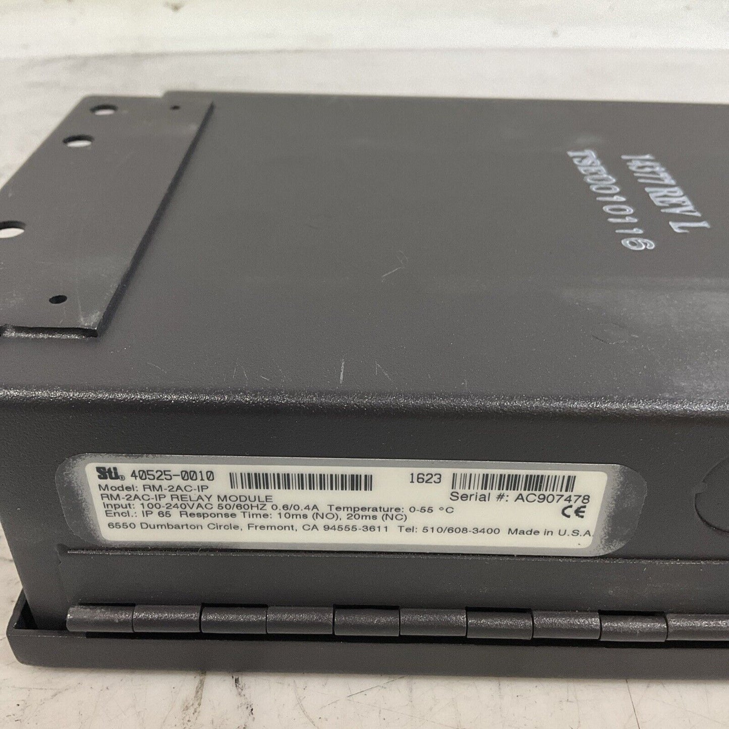STJ 40525-0010 RM-2AC-IP RELAY MODULE N3M