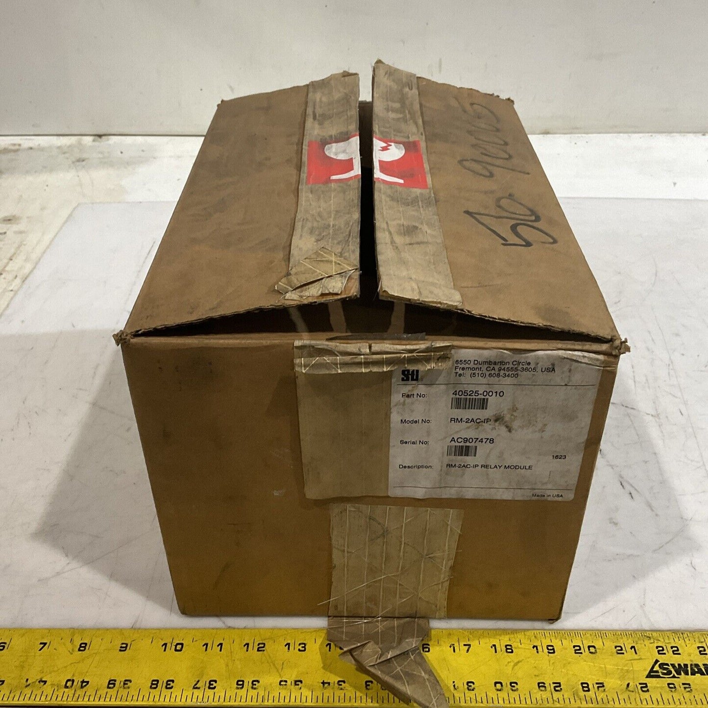 STJ 40525-0010 RM-2AC-IP RELAY MODULE N3M