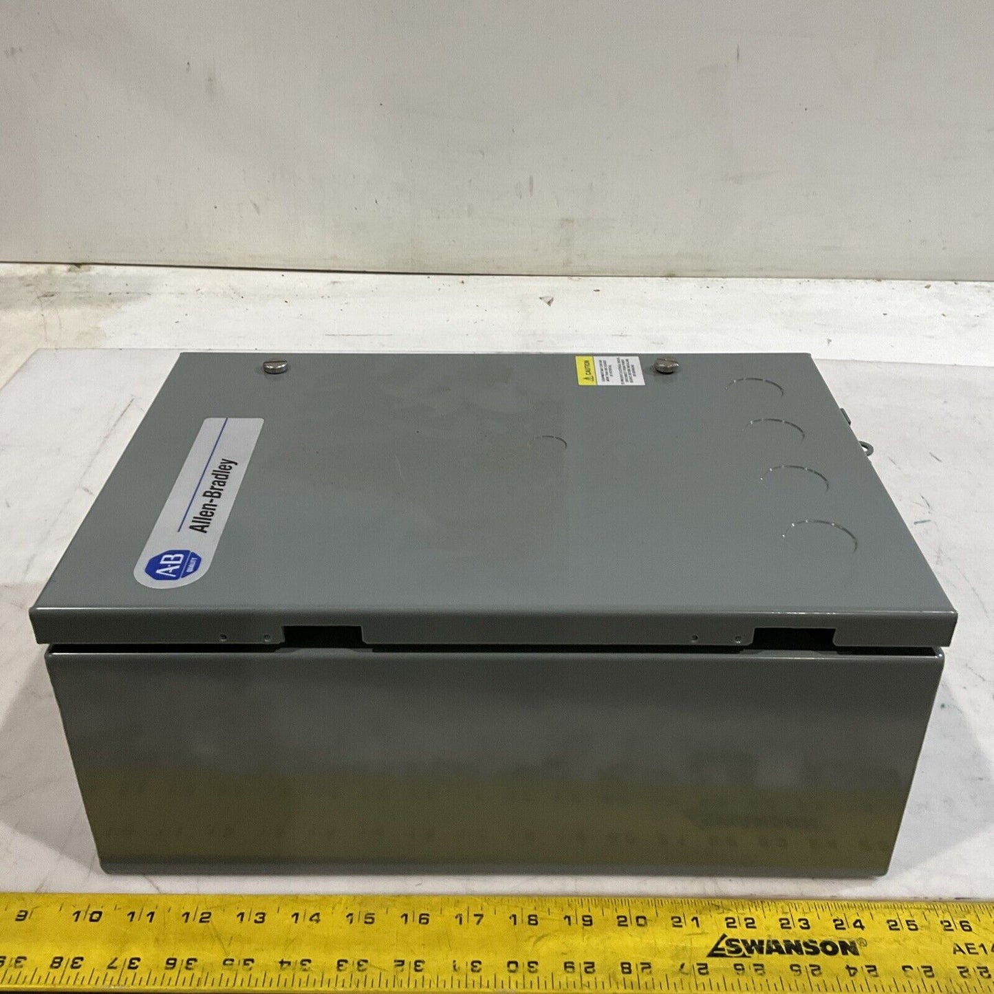 A-B ALLEN-BRADLEY 598-DA15106 STARTER REPLACEMENT ENCLOSURE 15 X 10 X 6 N3M