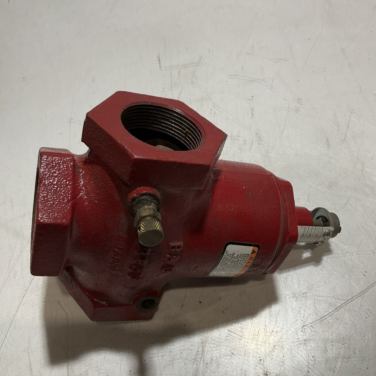 ITT BELL & GOSSETT 1320740 3DX-1 1/2 TRIPLE DUTY VALVE 125 PSI 250 F N3M
