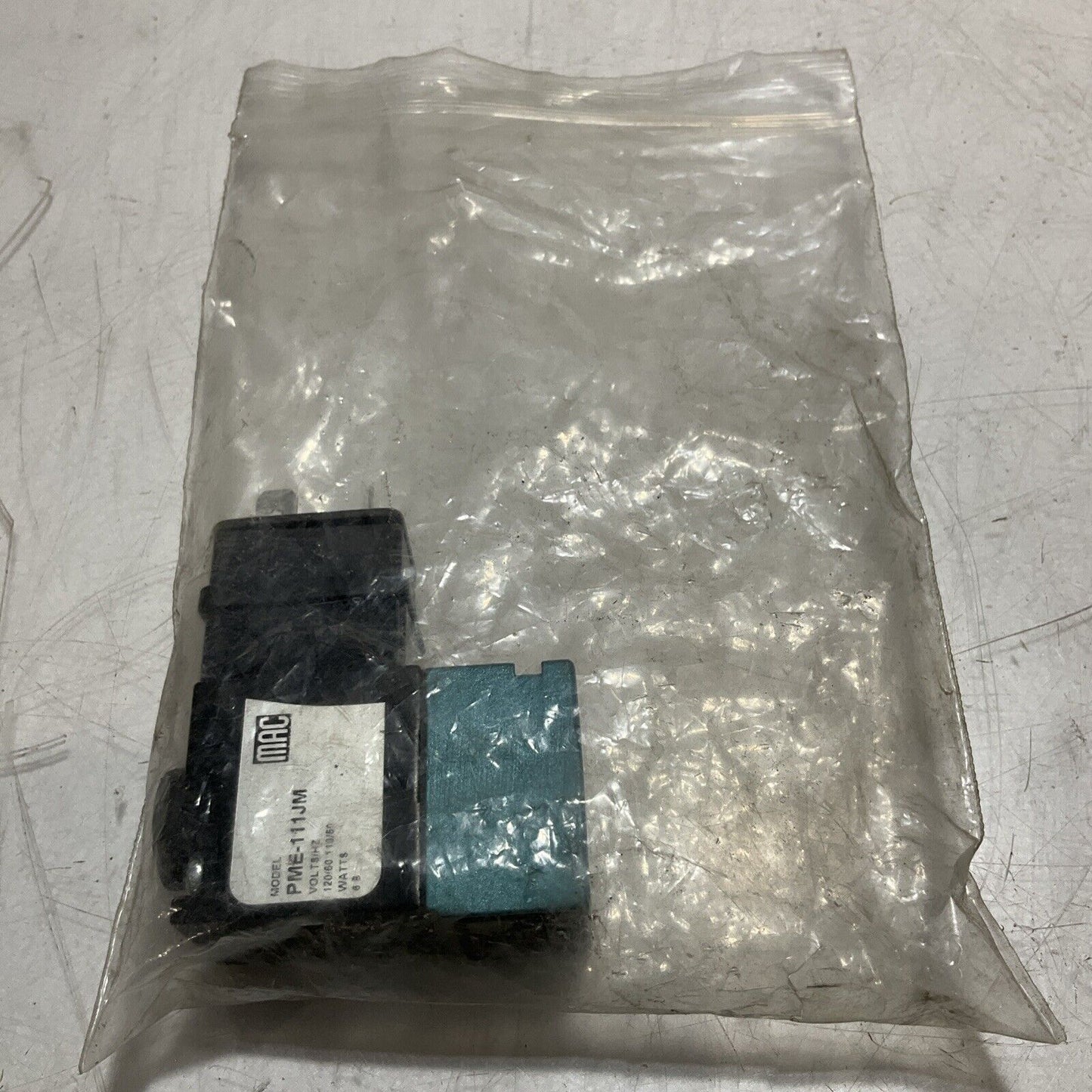 MAC PME-111JM SOLENOID SLOAN FLUID VALVE 110/120V 6.8W 60/50HZ 25-150 PSI U3S