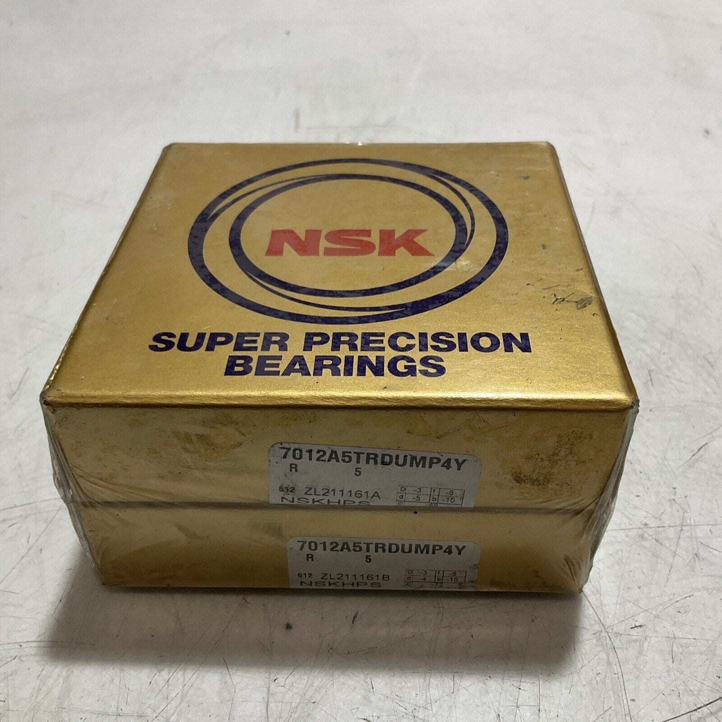 NSK 7012A5TRDUMP4Y SUPER PRECISION BEARINGS PAIR N3M