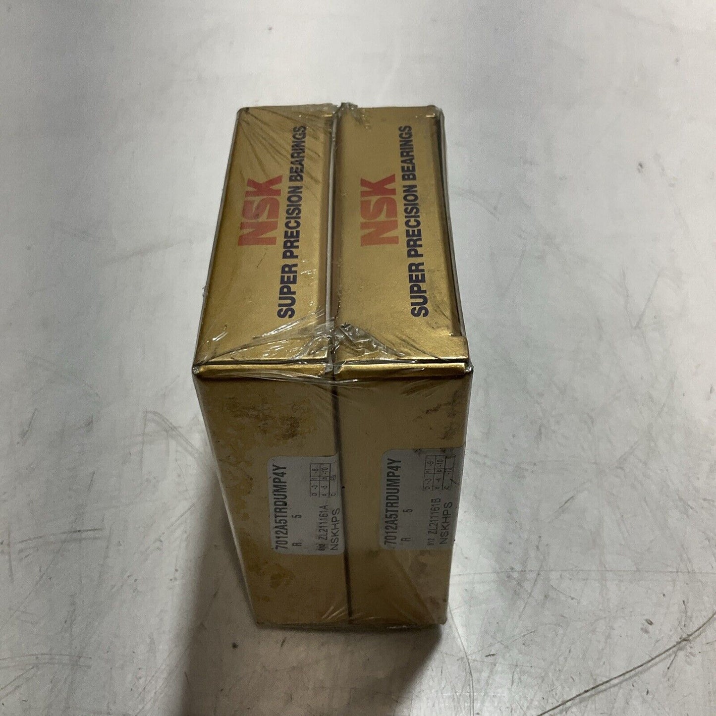 NSK 7012A5TRDUMP4Y SUPER PRECISION BEARINGS PAIR N3M