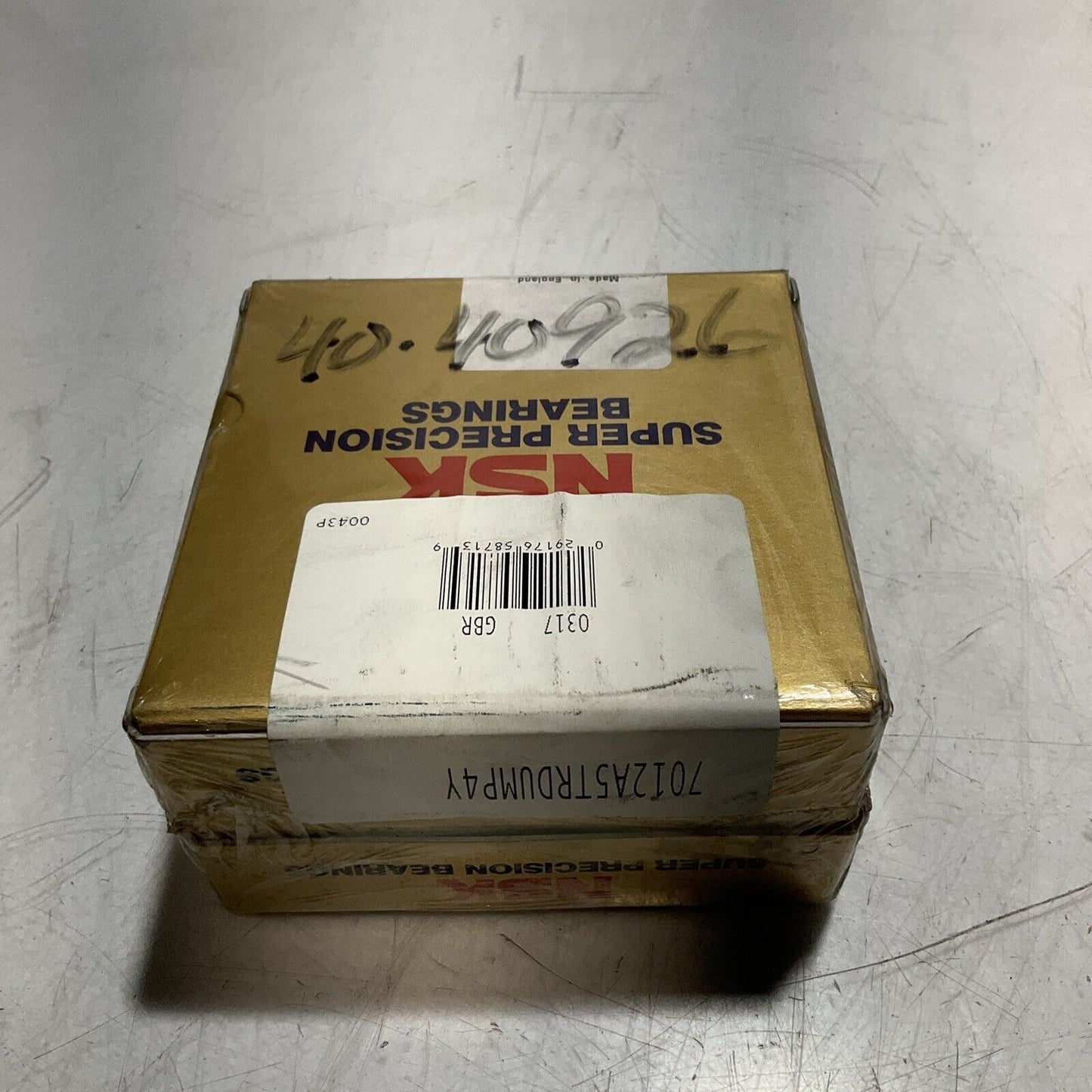 NSK 7012A5TRDUMP4Y SUPER PRECISION BEARINGS PAIR N3M
