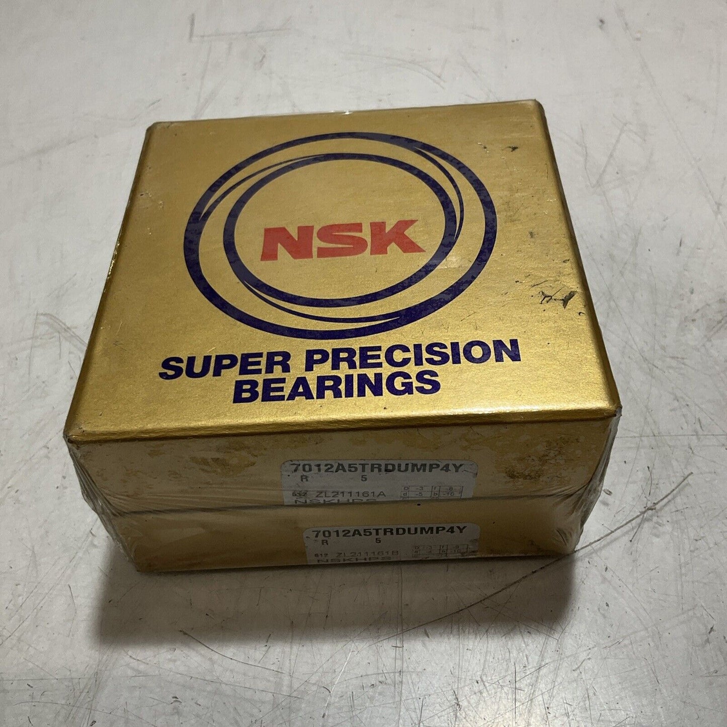 NSK 7012A5TRDUMP4Y SUPER PRECISION BEARINGS PAIR N3M
