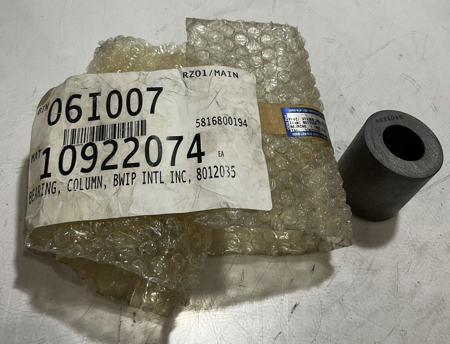 BWIP 801235 COLUM BEARINGS 554