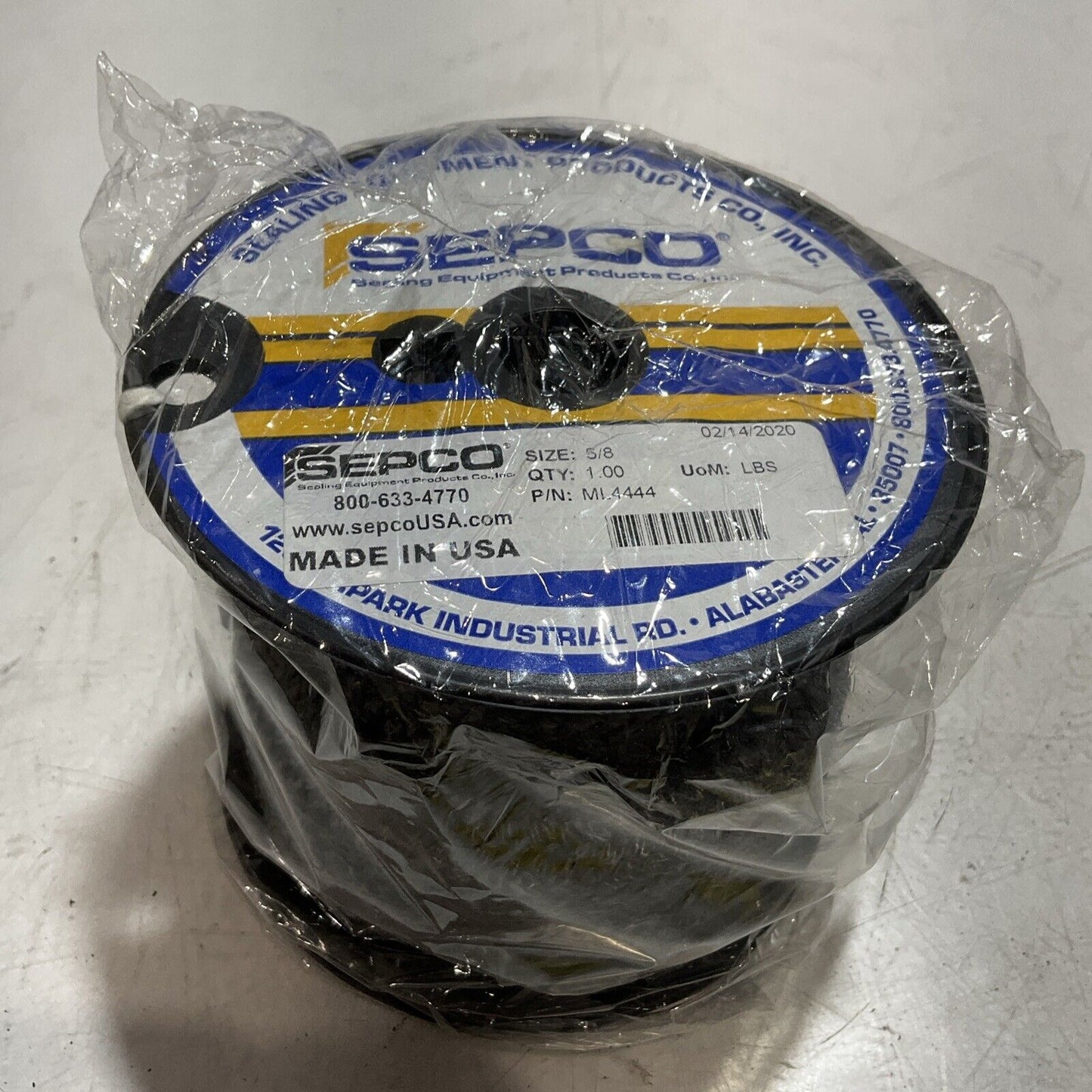 SEPCO ML4444 5/8" VALVE PUMP PACKING 554