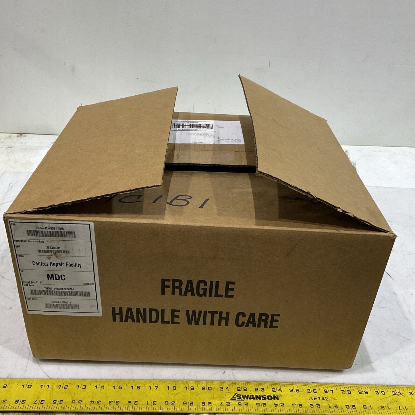 LENZE MCS06F41LRSOB0-B11N-ST5SOON-R2SU VOGEL 460133 GEAR-MOTOR ASSEMBLY U3S