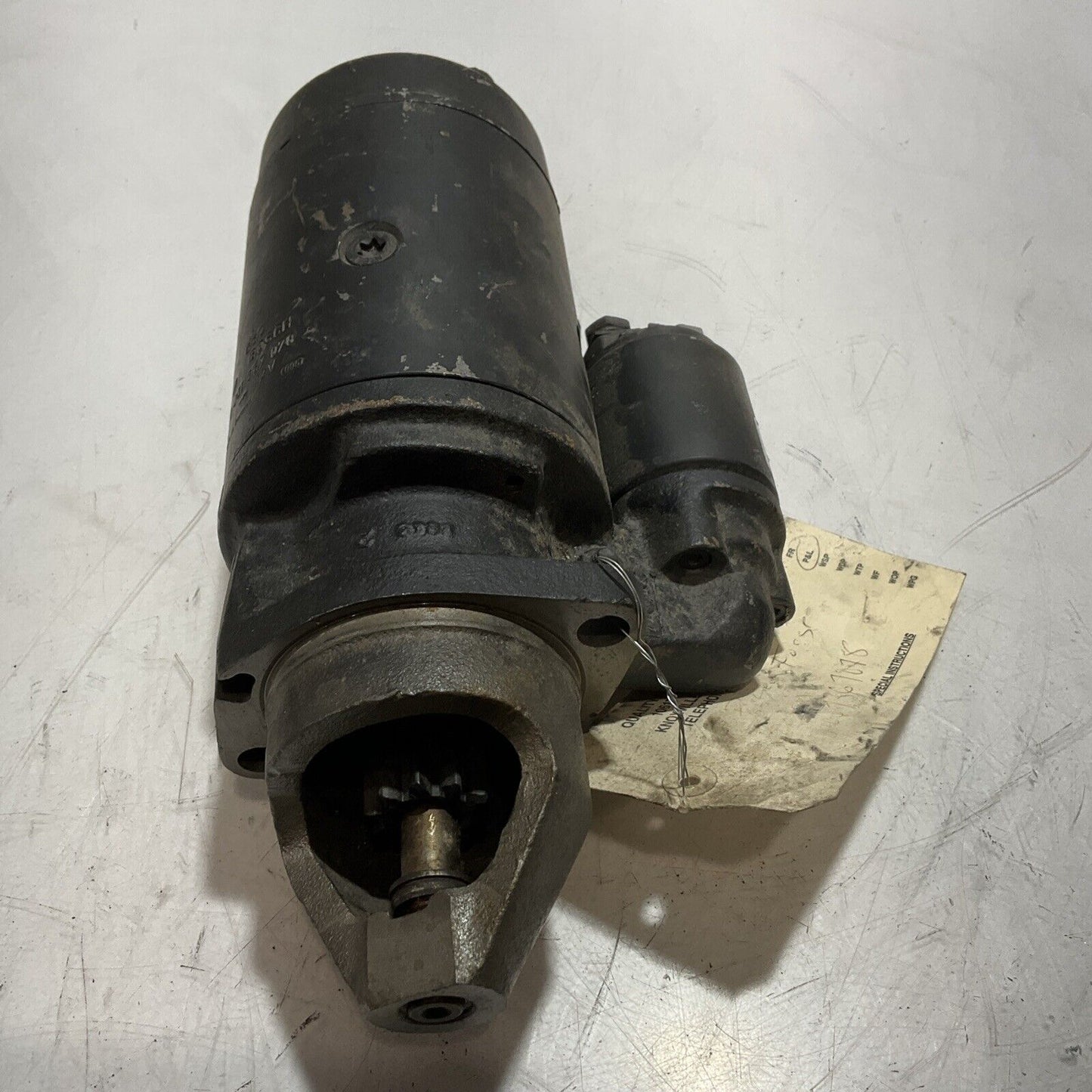 662 BOSCH 0-001-367-078 STARTER MOTOR P5R