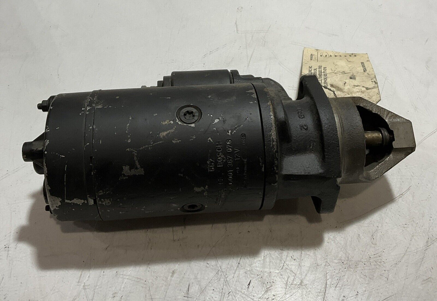 662 BOSCH 0-001-367-078 STARTER MOTOR P5R