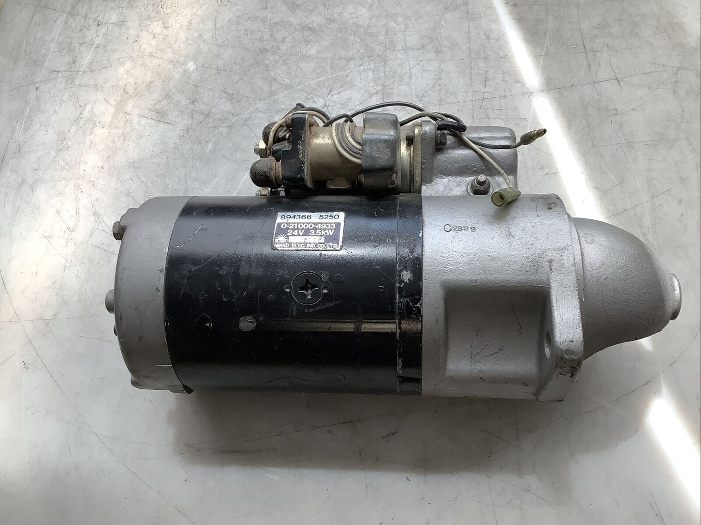 NIKKO 0-21000-4933 STARTER 24V 3.5KW P5R