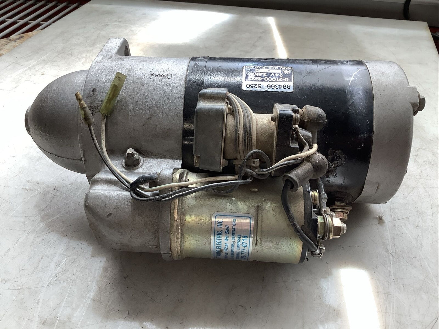 NIKKO 0-21000-4933 STARTER 24V 3.5KW P5R