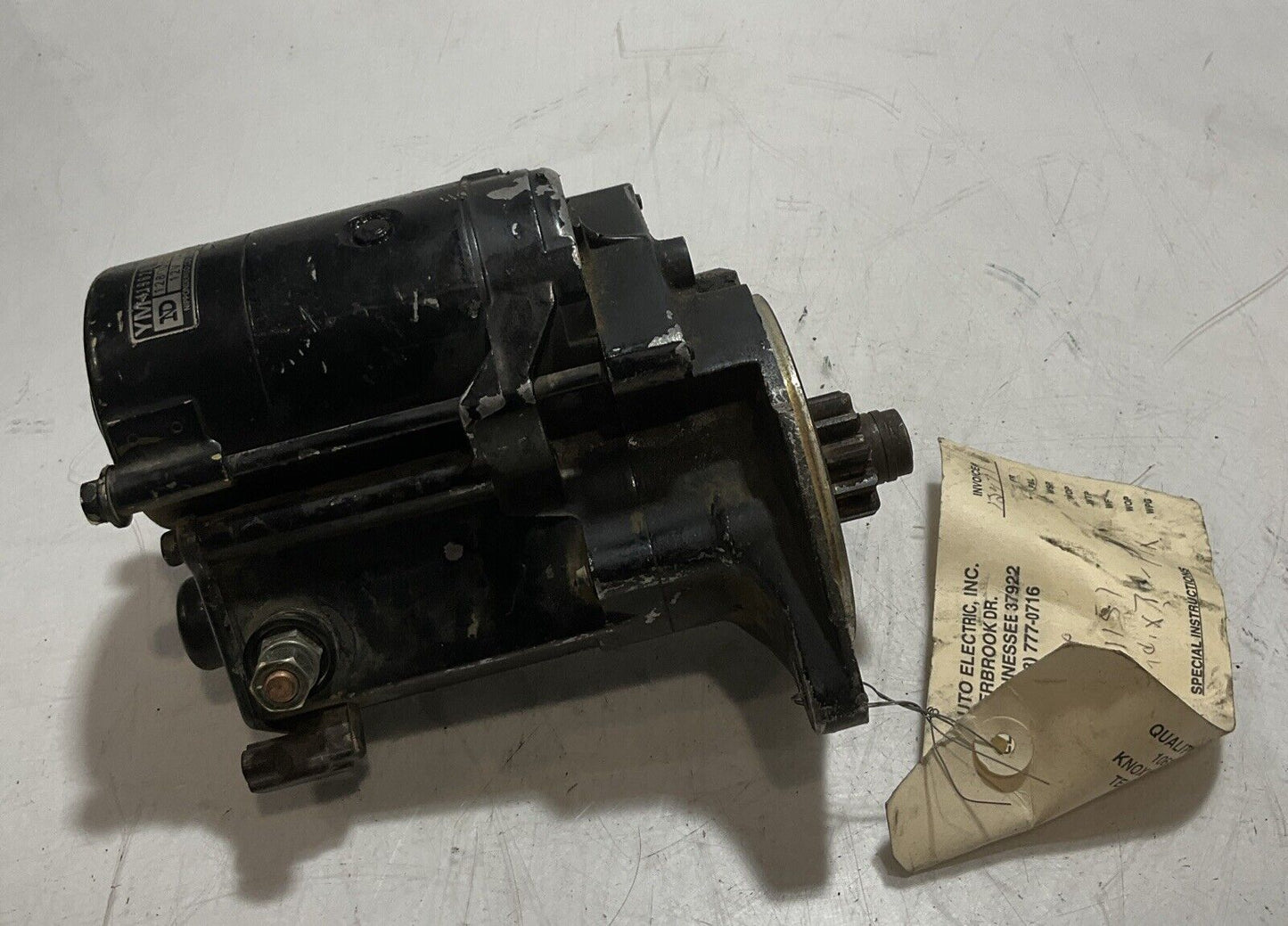 YANMAR NIPPON DENSO 119620-77011 STARTER MOTOR N5P